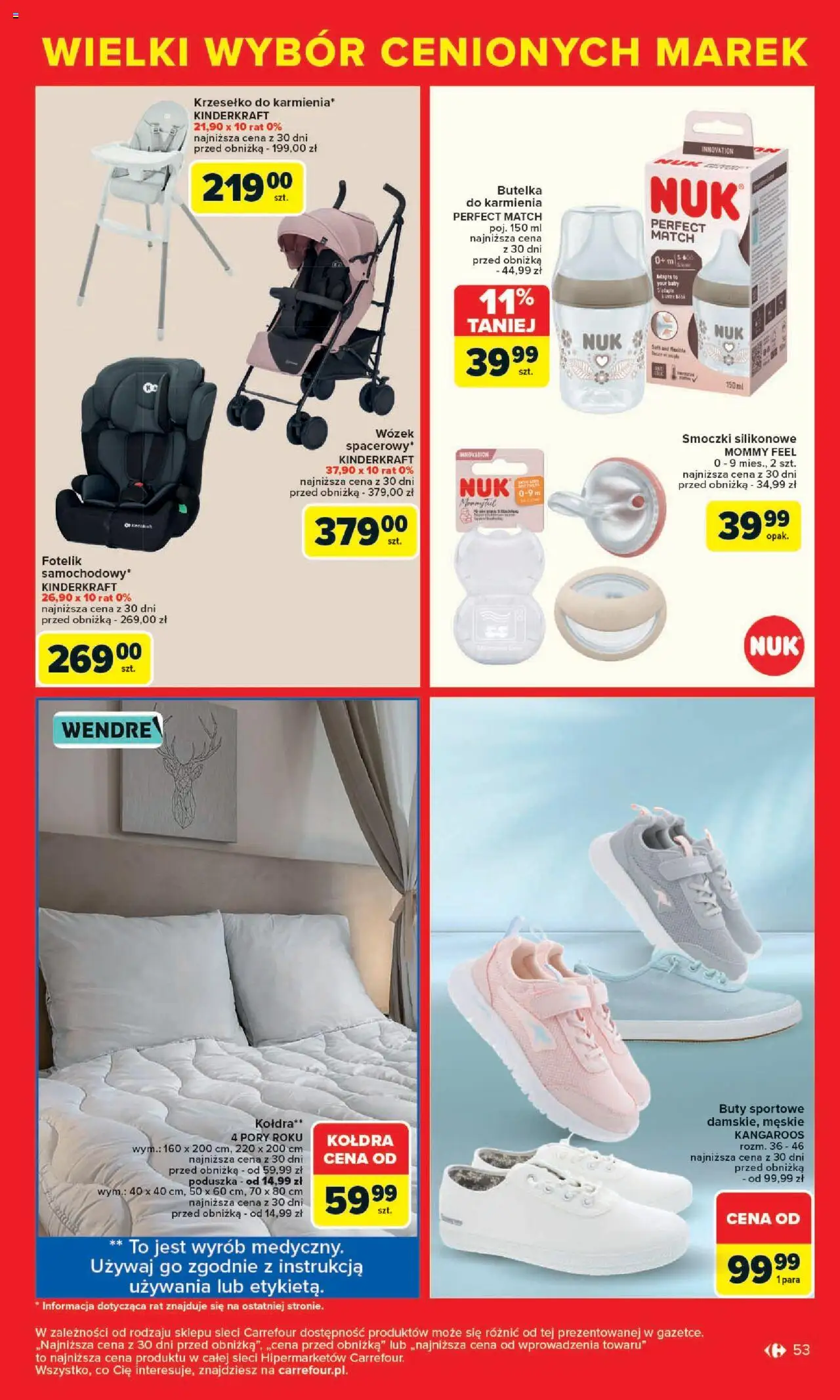 Carrefour Cenione marki, super ceny  Gazetka  ważna od  04.08.2025 do 16.08.2025 strona 53