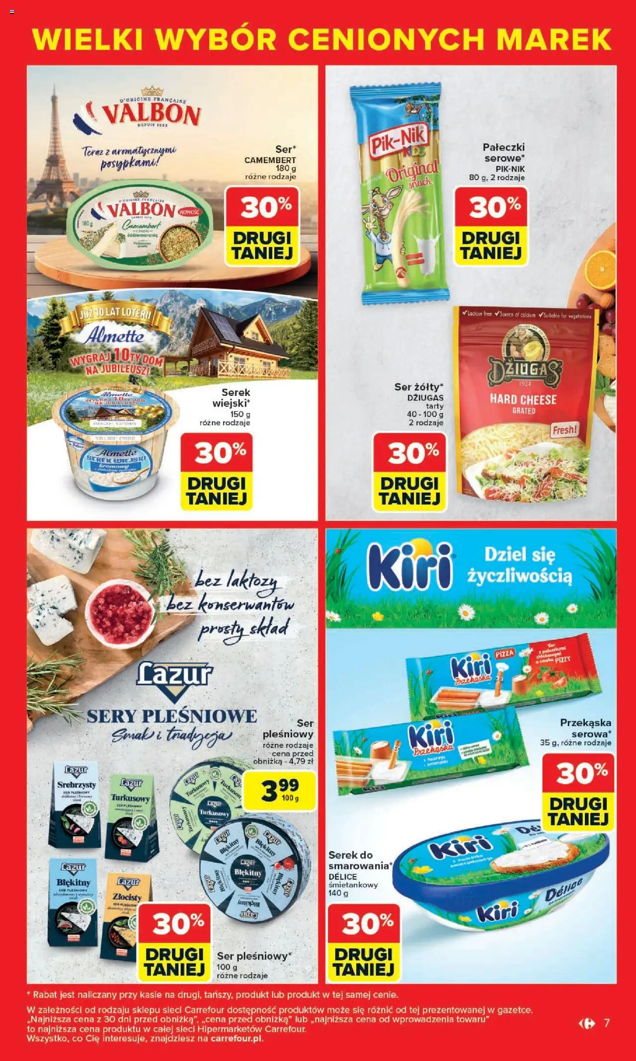 Carrefour Cenione marki, super ceny  Gazetka  ważna od  04.08.2025 do 16.08.2025 strona 7