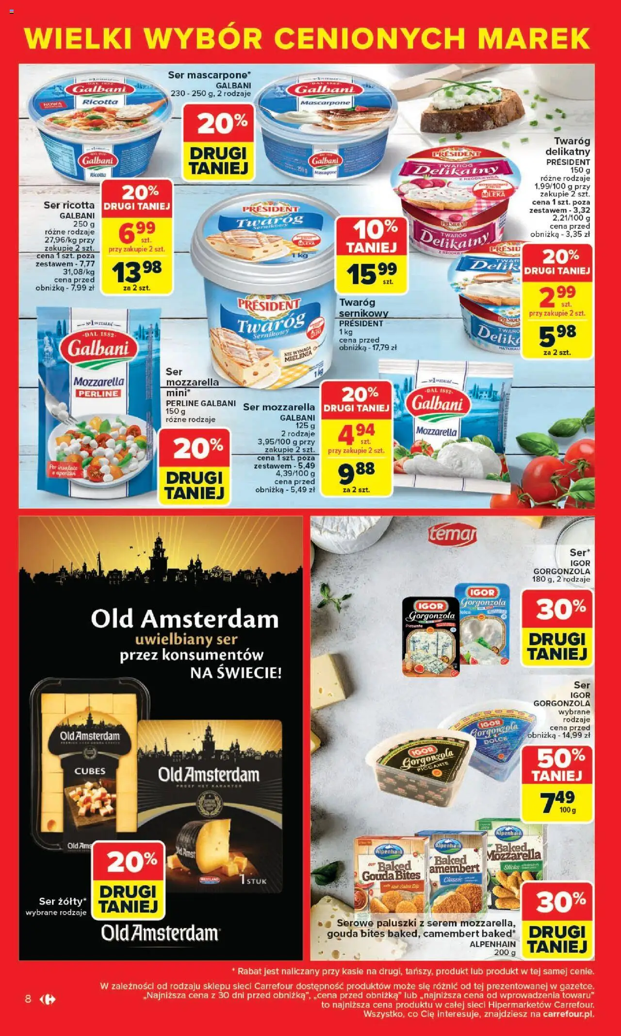 Carrefour Cenione marki, super ceny  Gazetka  ważna od  04.08.2025 do 16.08.2025 strona 8