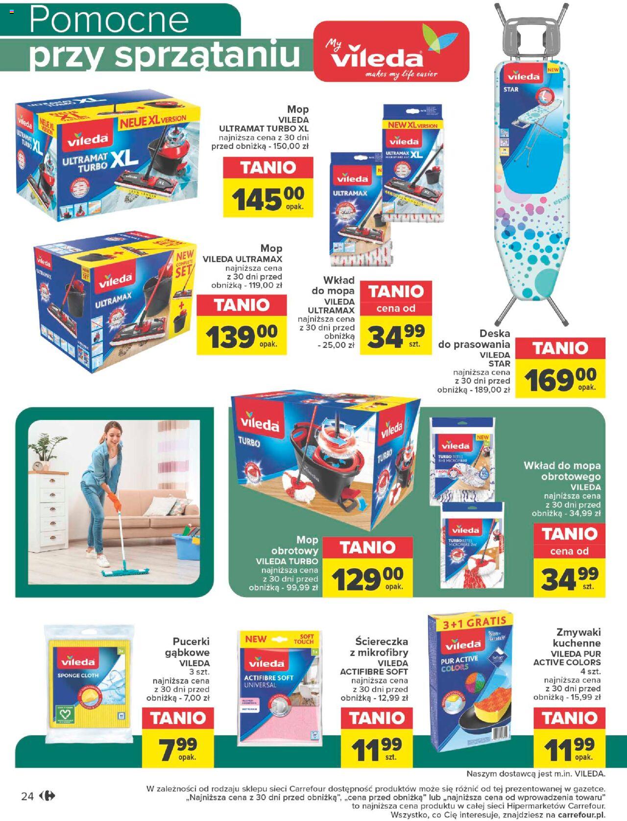 Carrefour Dobry odpoczynek Gazetka ważna od 16.01.2024 do 28.01.2024 strona 24