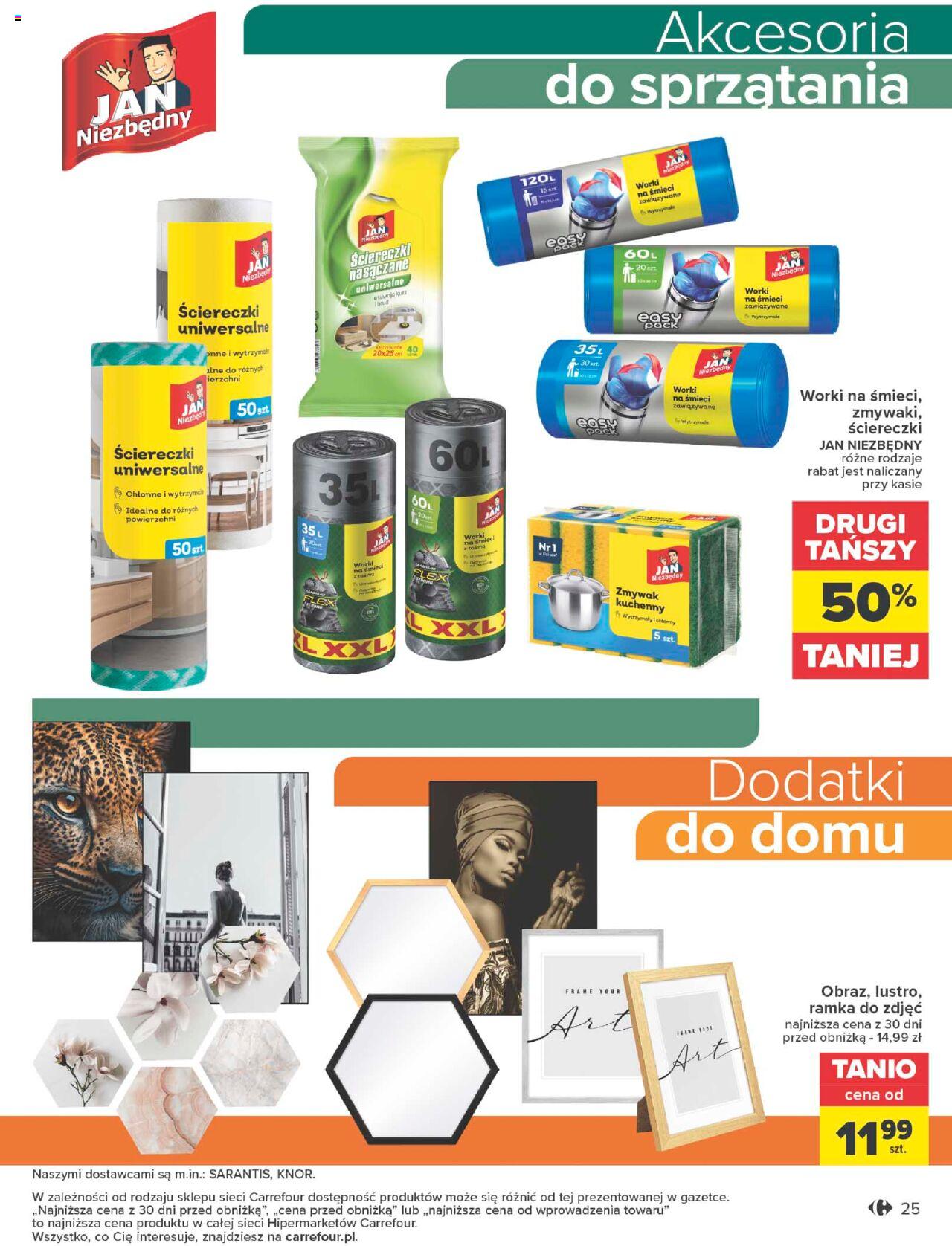 Carrefour Dobry odpoczynek Gazetka ważna od 16.01.2024 do 28.01.2024 strona 25
