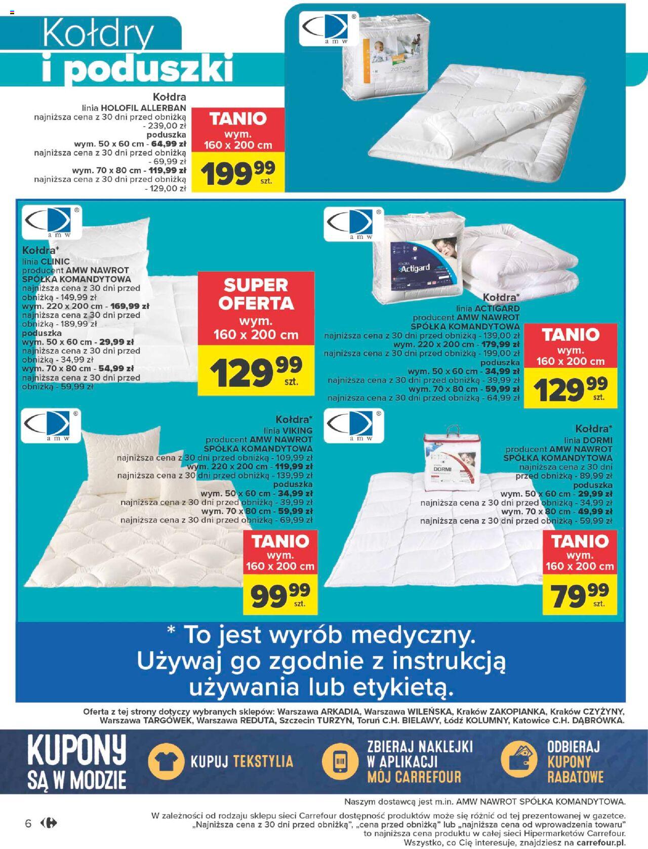 Carrefour Dobry odpoczynek Gazetka ważna od 16.01.2024 do 28.01.2024 strona 6