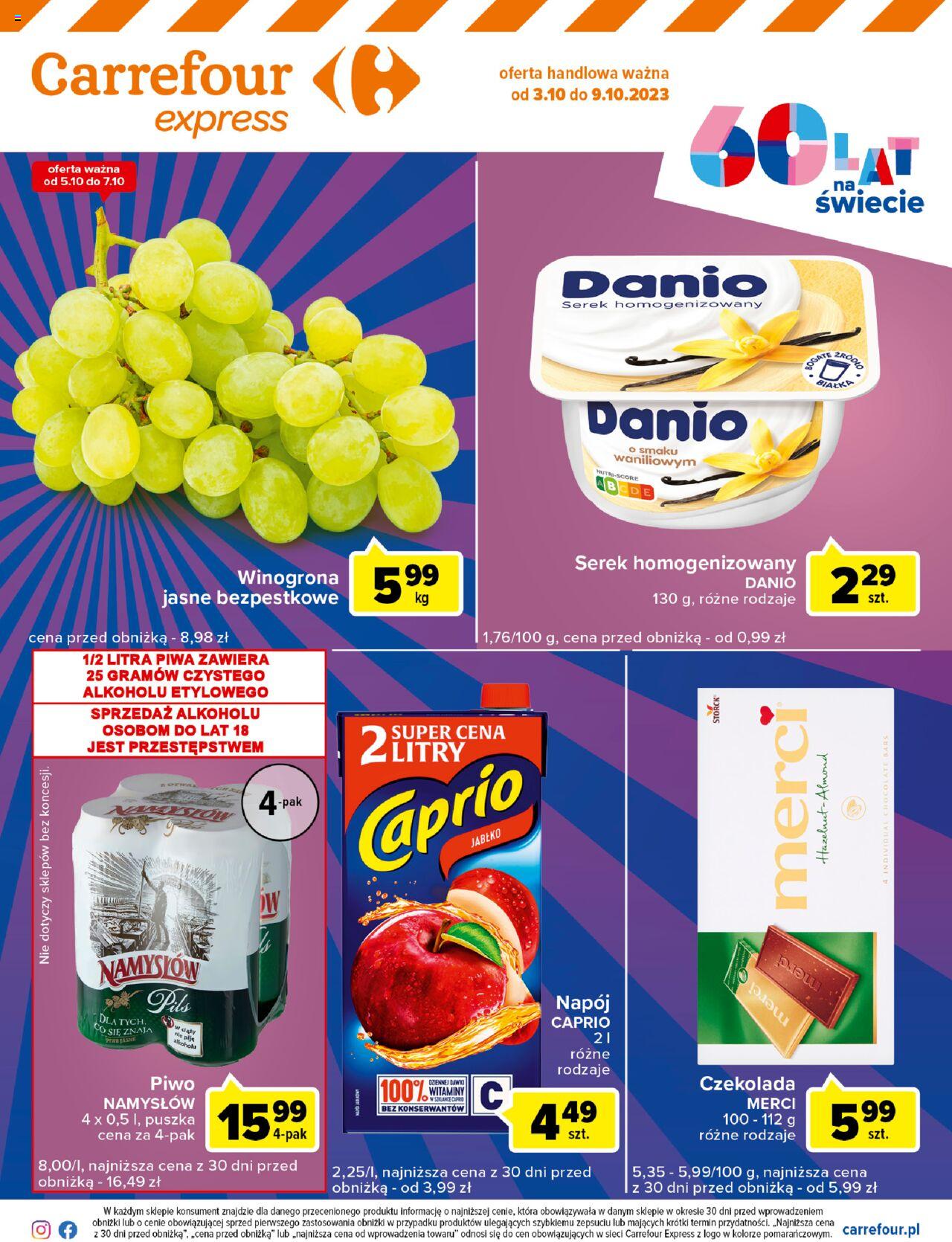 Carrefour Express Gazetka ważna od 03.10.2023 do 09.10.2023 strona 2