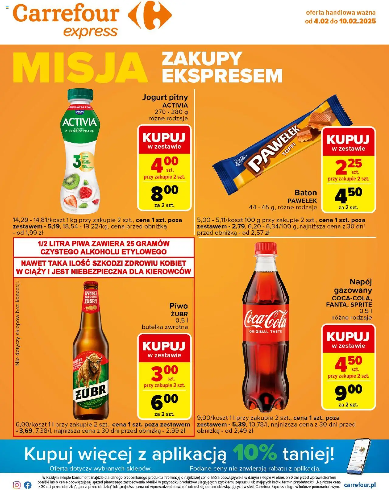 Carrefour Express Gazetka ważna od 04.02.2025 do 10.02.2025 strona 1