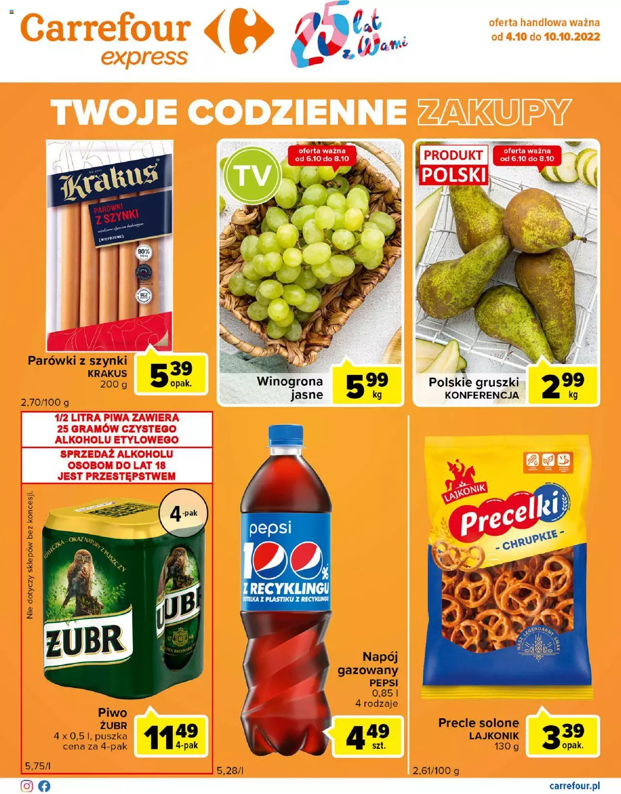 Carrefour Express gazetka ważna od  04.10.2022 do 10.10.2022 strona 2