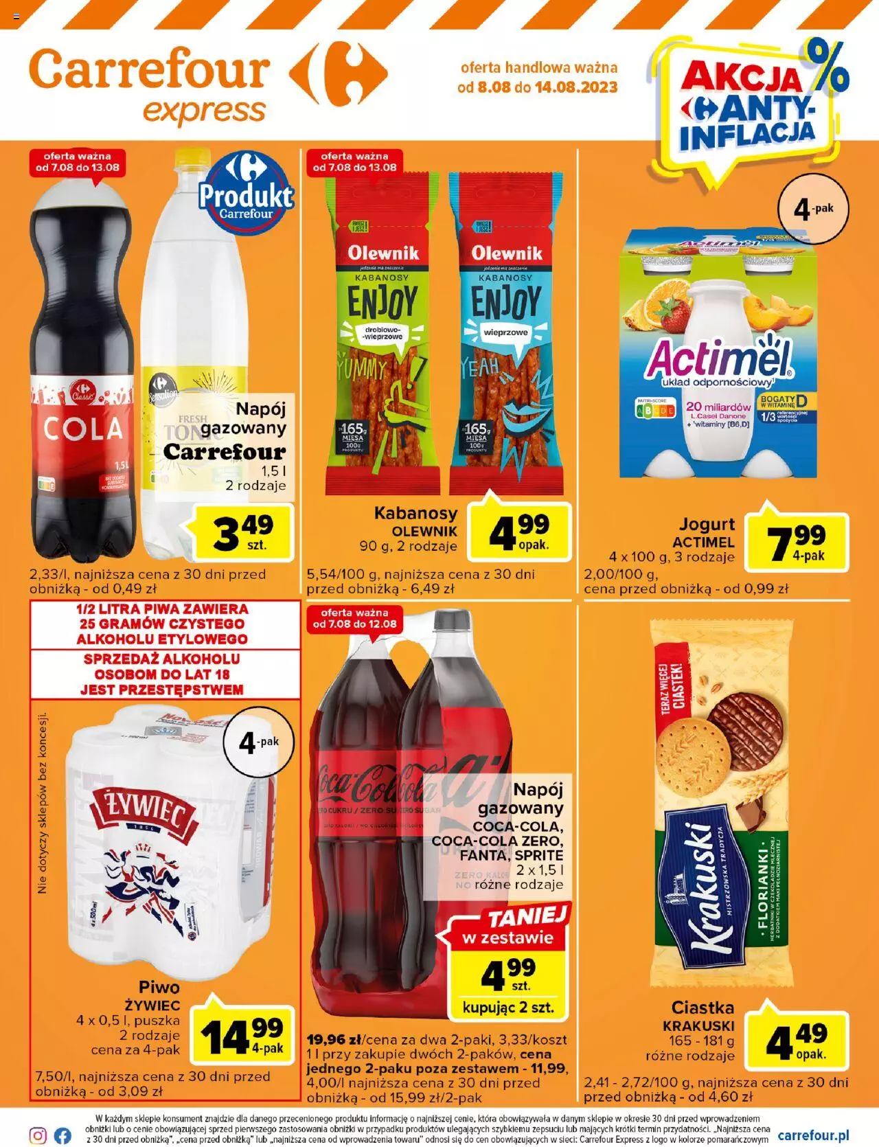 Carrefour Express Gazetka ważna od 08.08.2023 do 14.08.2023 strona 2