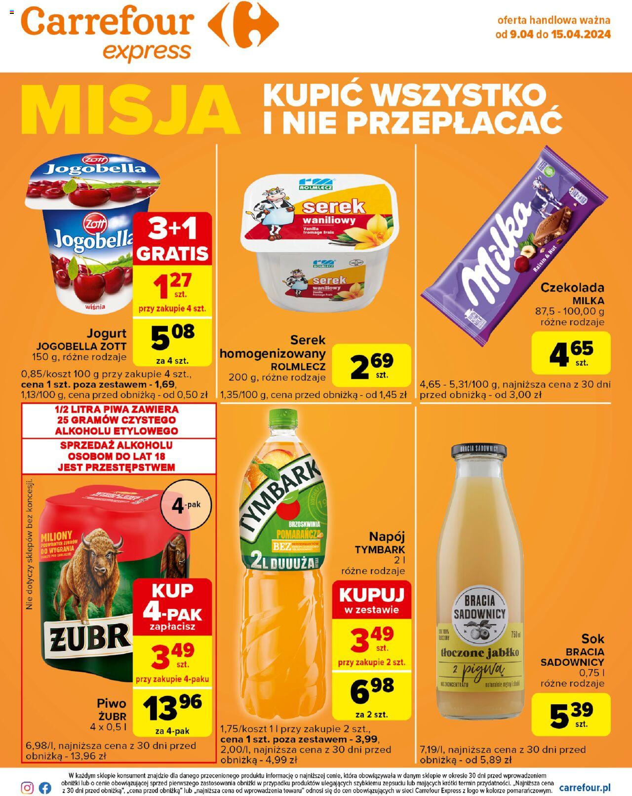 Carrefour Express Gazetka ważna od 09.04.2024 do 15.04.2024 strona 2