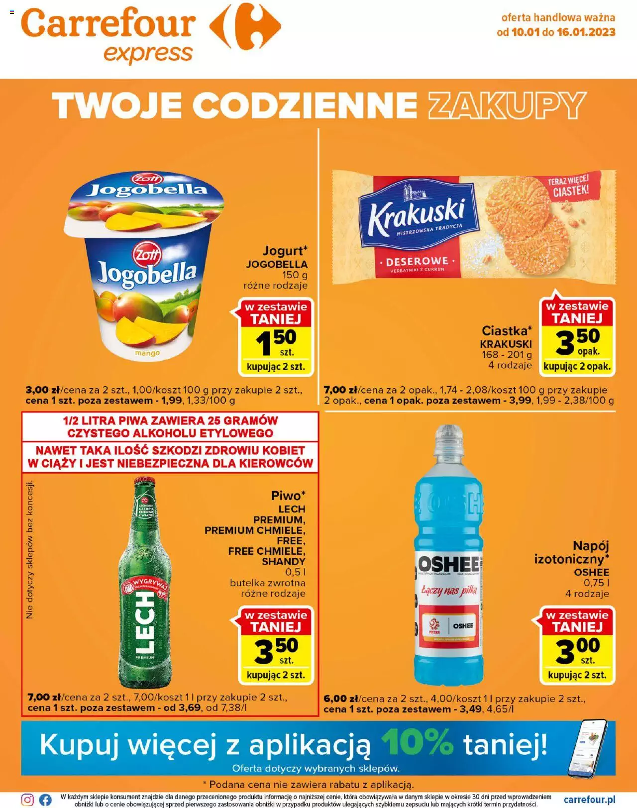 Carrefour Express Gazetka ważna od 10.01.2023 do 16.01.2023 strona 1