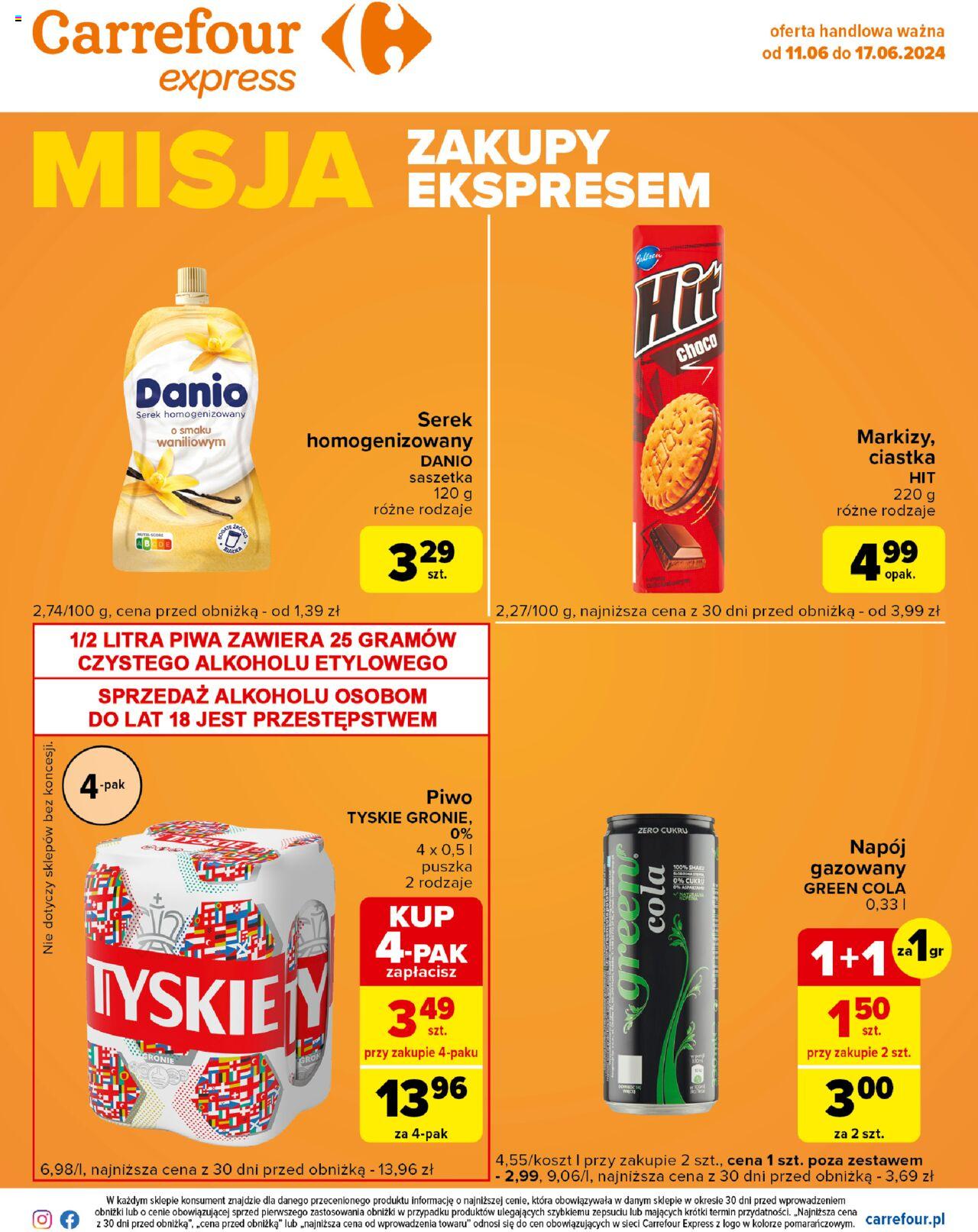 Carrefour Express Gazetka ważna od 11.06.2024 do 17.06.2024 strona 2