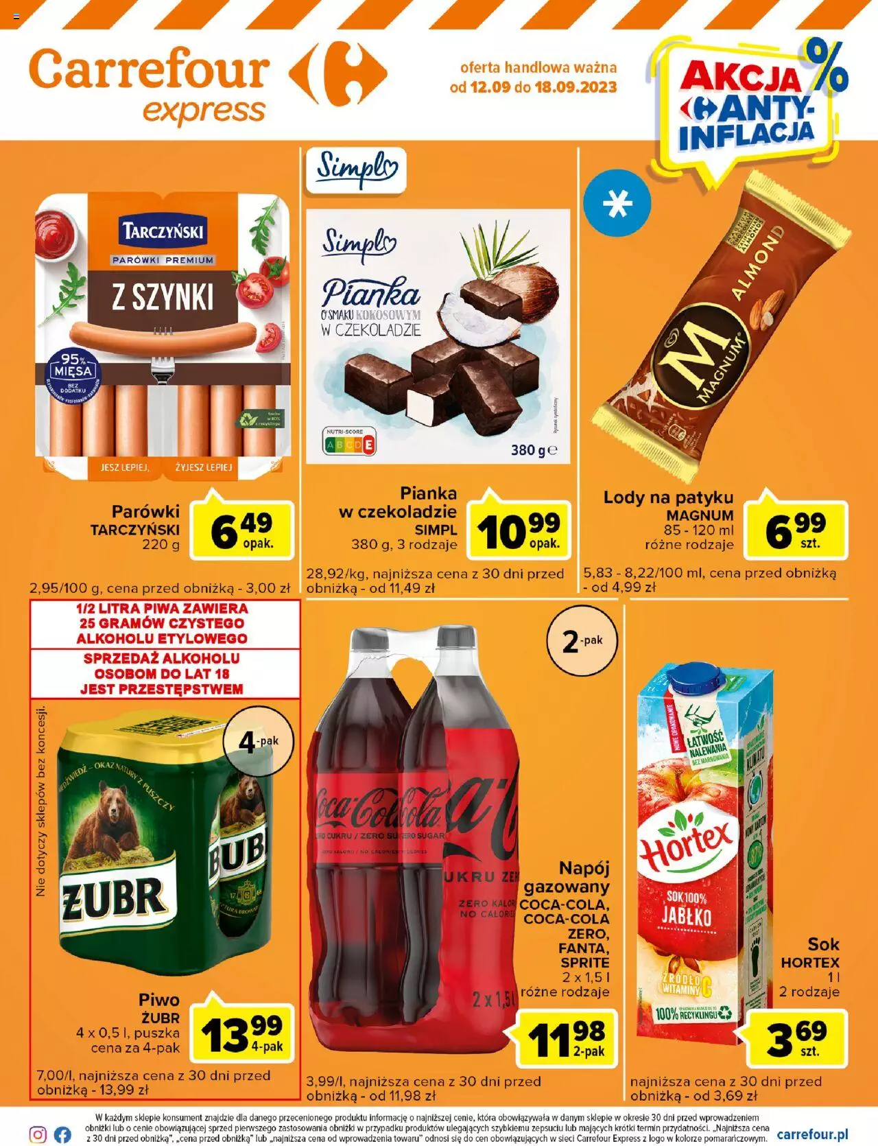 Carrefour Express Gazetka ważna od 12.09.2023 do 18.09.2023 strona 2