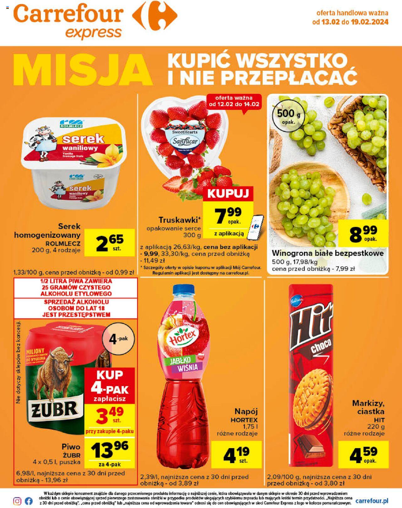 Carrefour Express Gazetka ważna od 13.02.2024 do 19.02.2024 strona 2