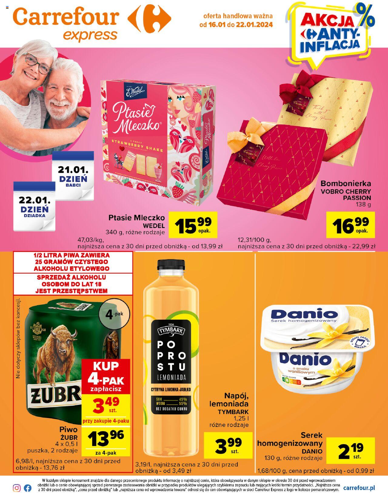 Carrefour Express Gazetka ważna od  16.01.2024 do 22.01.2024 strona 2