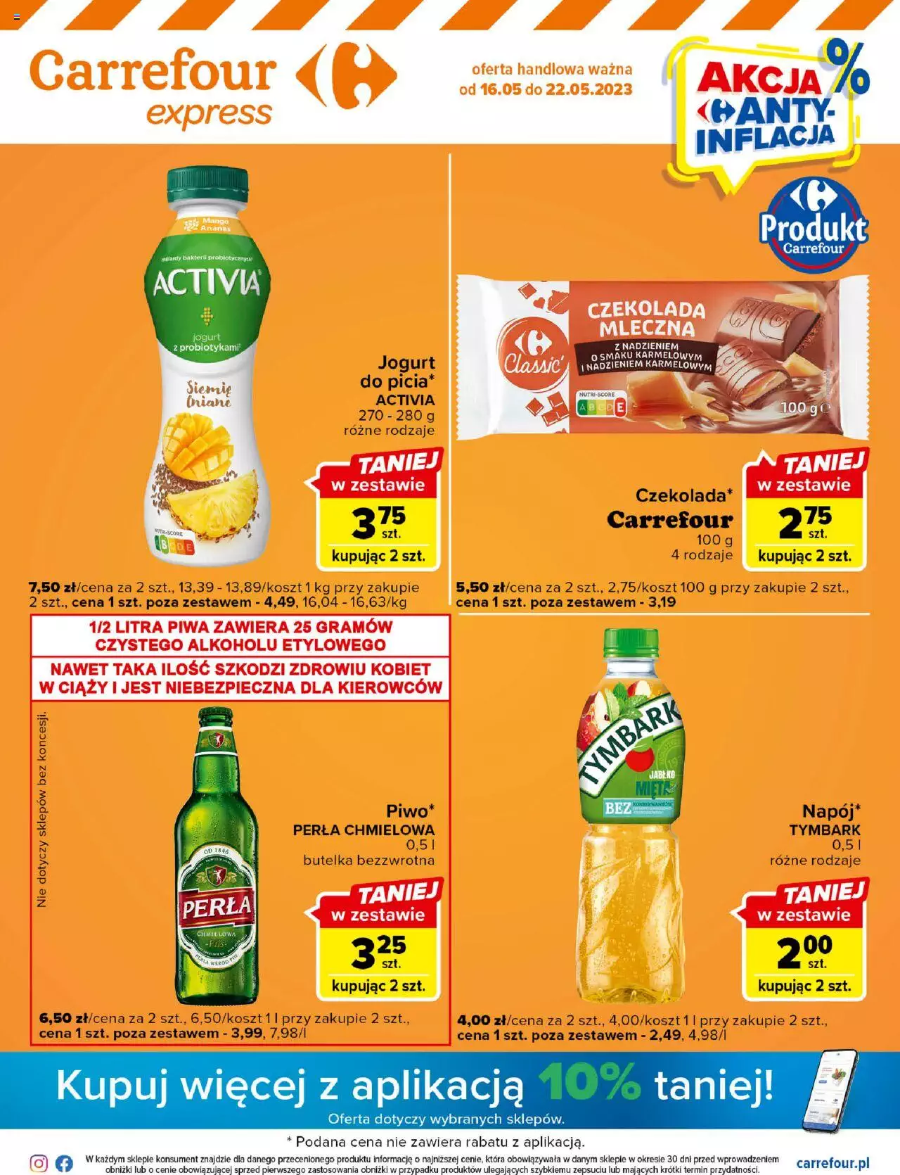 Carrefour Express  Gazetka ważna od 16.05.2023 do 22.05.2023 strona 1