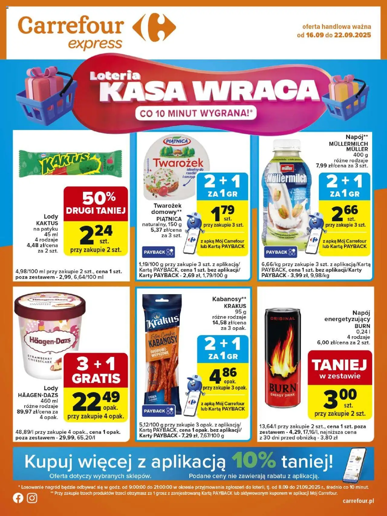 Carrefour Express  Gazetka ważna od  16.09.2025 do 22.09.2025 strona 1