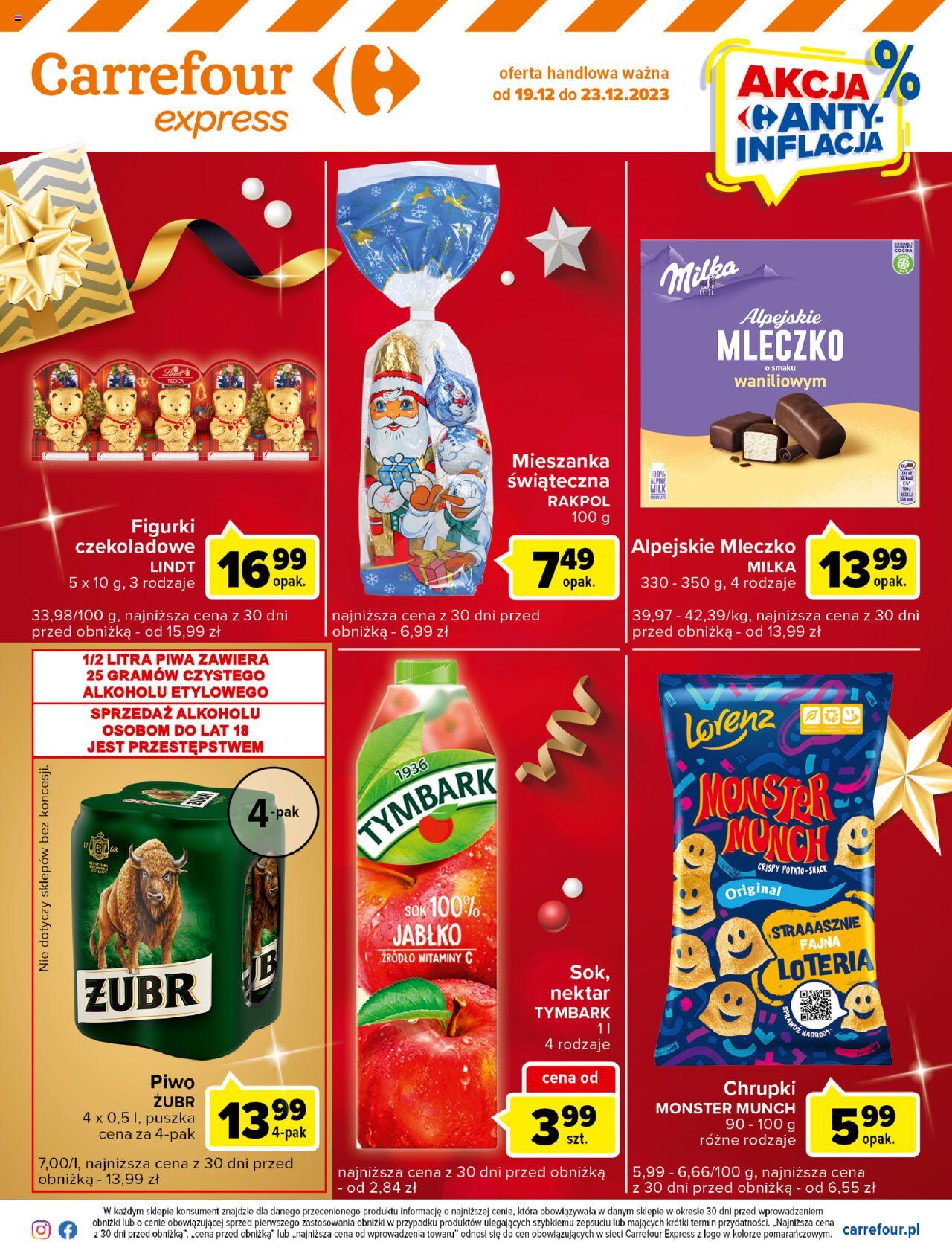 Carrefour Express Gazetka ważna od 19.12.2023 do 23.12.2023 strona 2