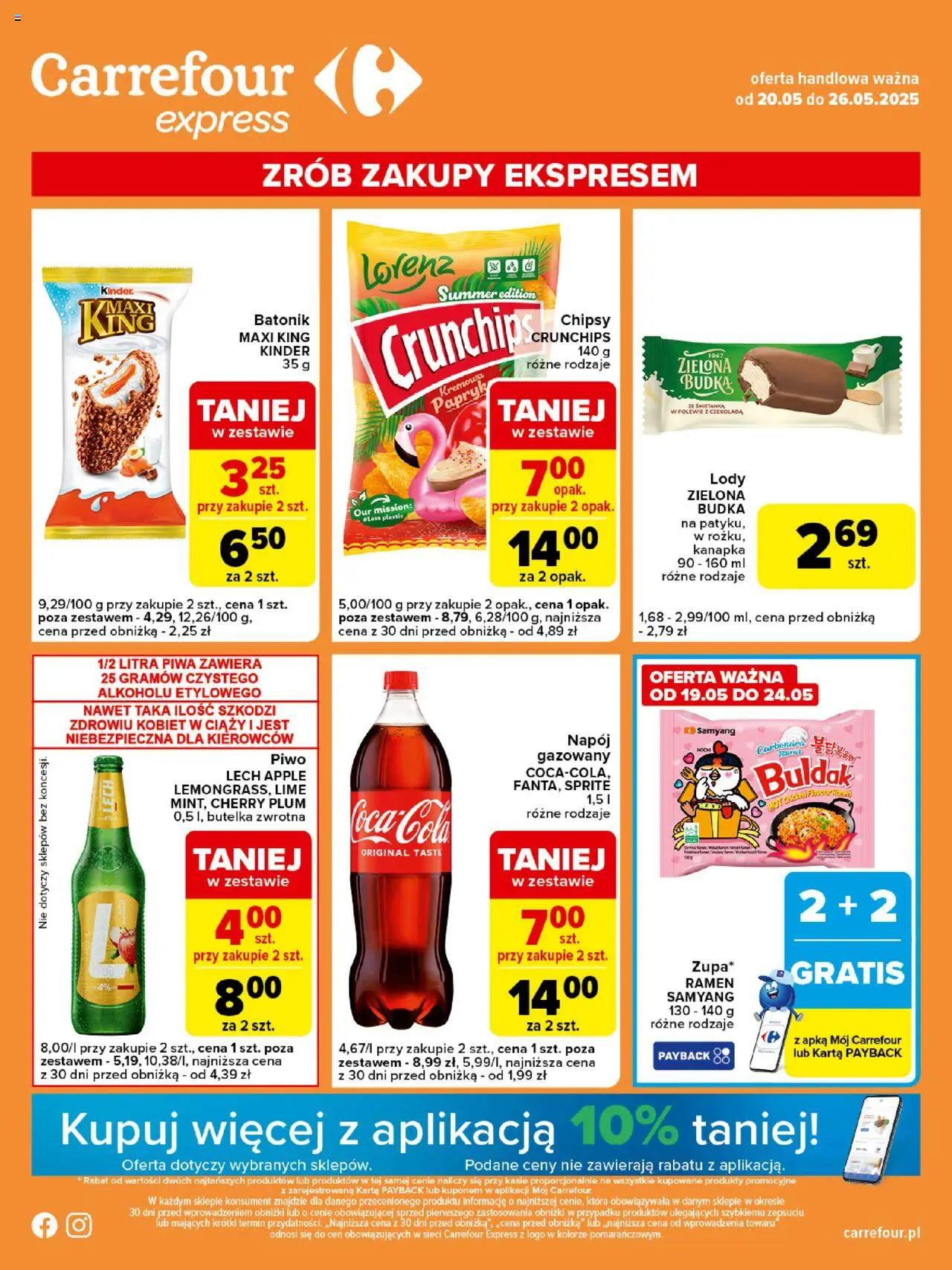Carrefour Express Gazetka ważna od 20.05.2025 do 26.05.2025 strona 1
