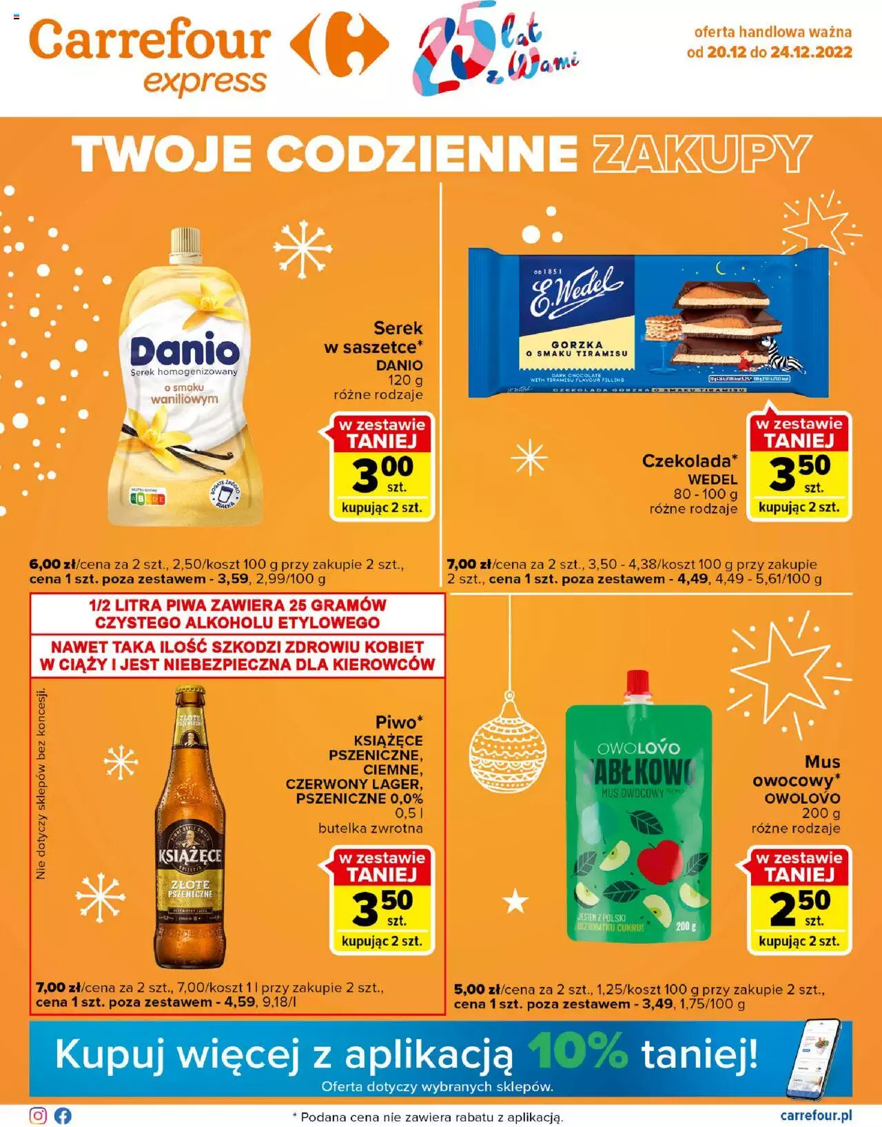 Carrefour Express Gazetka ważna od 20.12.2022 do 24.12.2022 strona 1