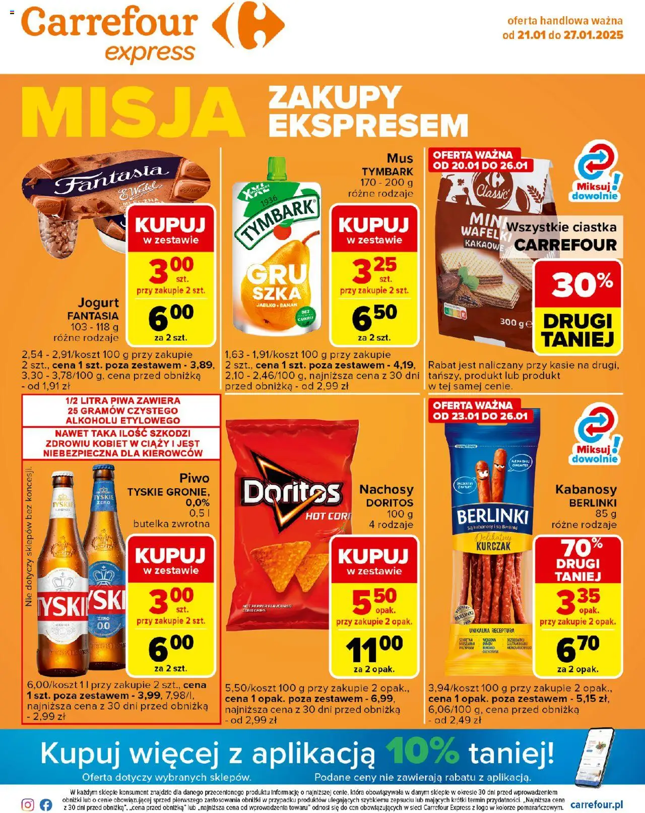 Carrefour Express Gazetka ważna od 21.01.2025 do 27.01.2025 strona 1