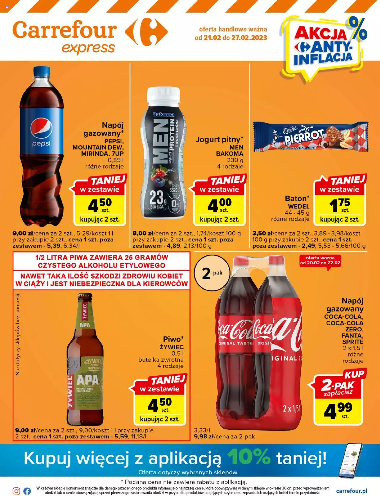 Carrefour Express gazetka ważna od 21.02.2023 do 27.02.2023 strona 1