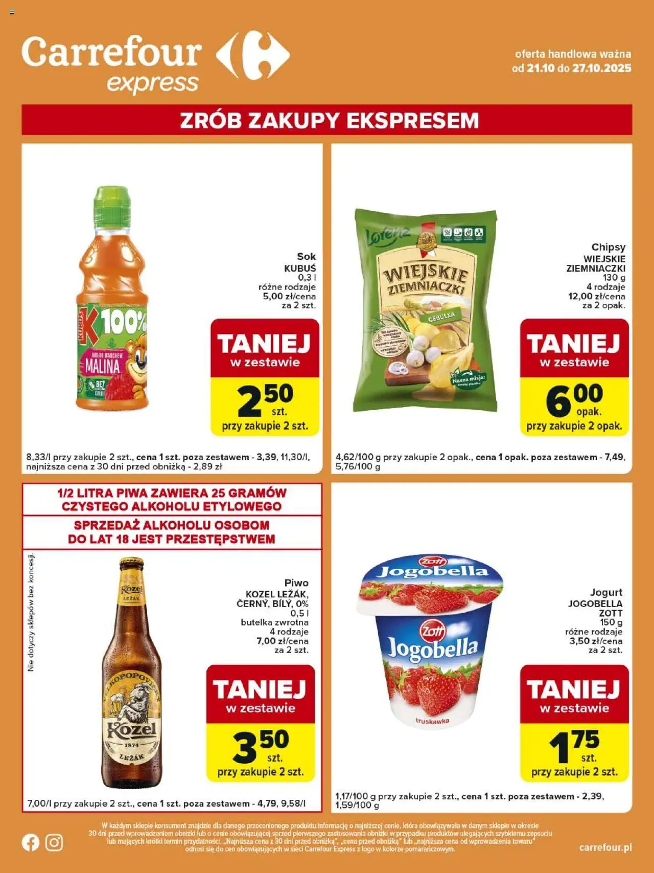 Carrefour Express Gazetka ważna od  21.10.2025 do 27.10.2025 strona 2