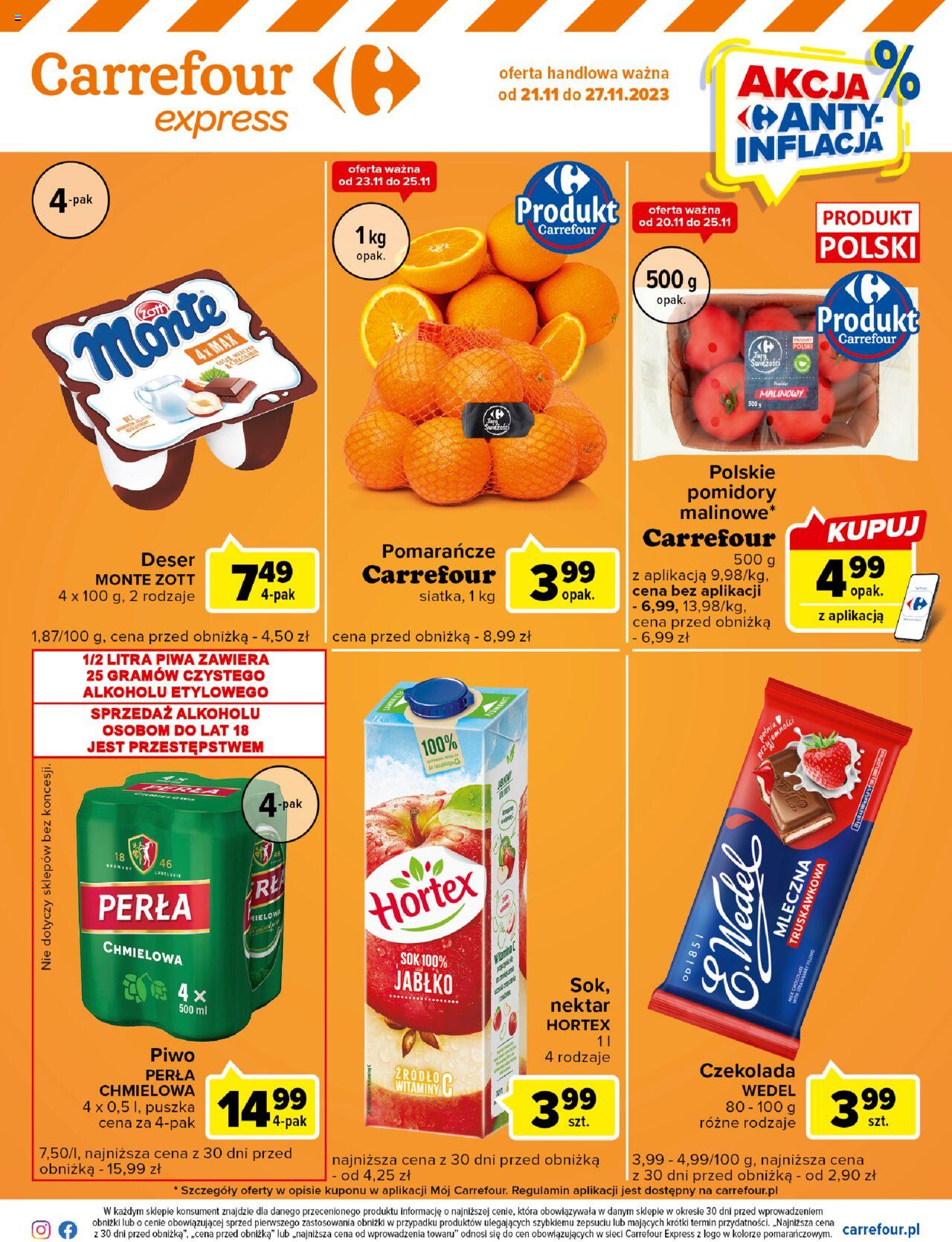 Carrefour Express Gazetka ważna od  21.11.2023 do  27.11.2023 strona 2