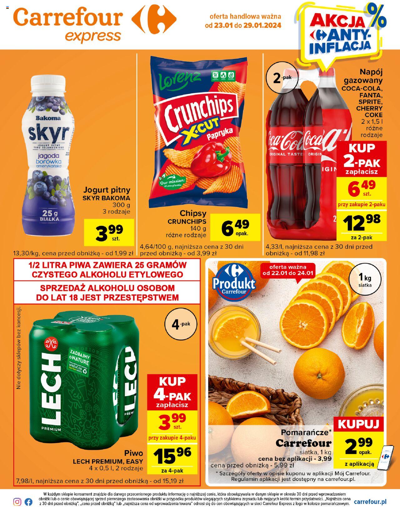 Carrefour Express  Gazetka ważna od 23.01.2024 do 29.01.2024 strona 2