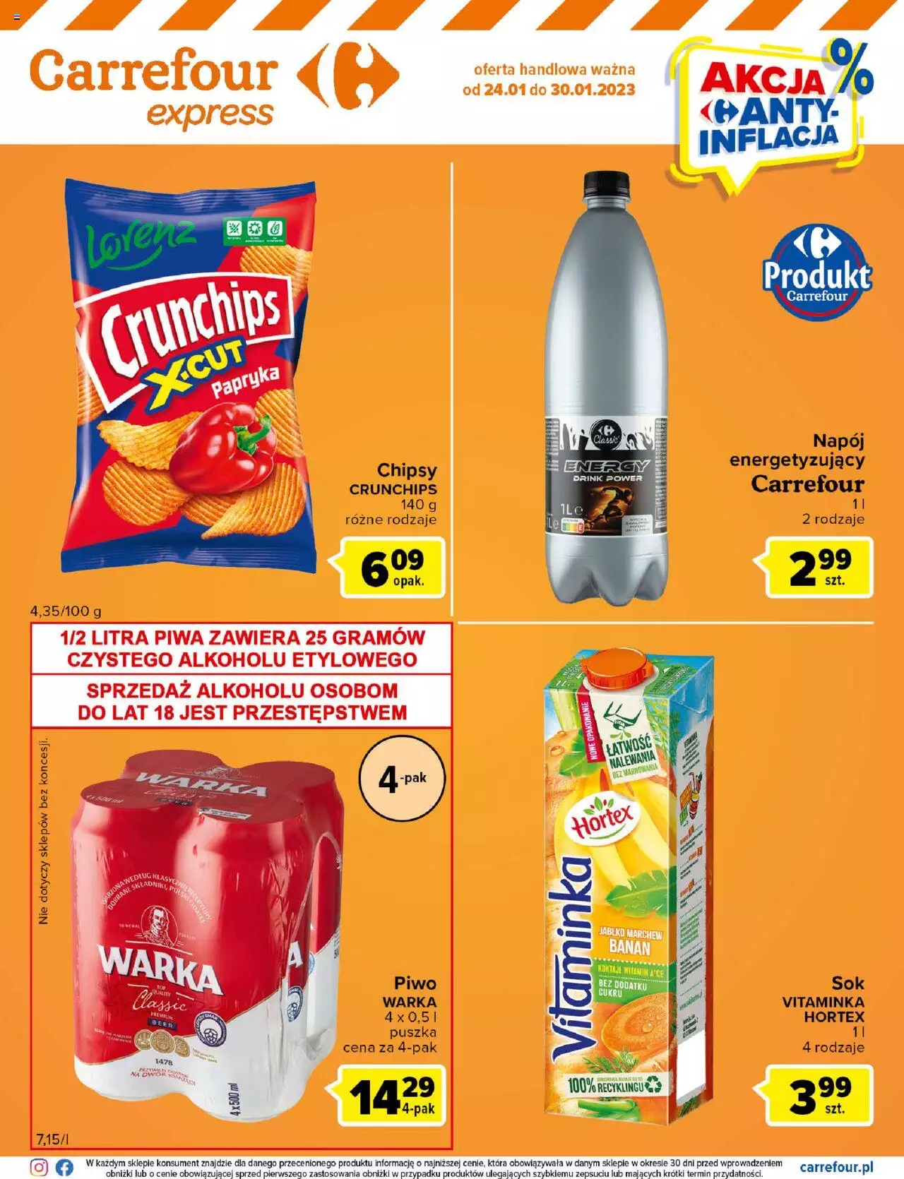 Carrefour Express Gazetka ważna od 24.01.2023 do 30.01.2023 strona 2