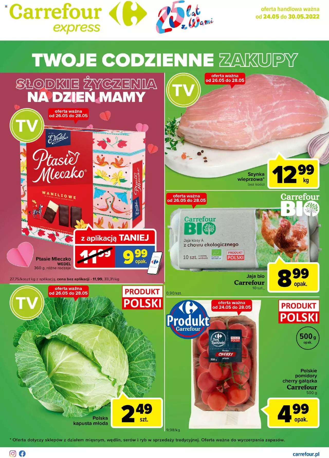 Carrefour Express gazetka ważna od 24.05.2022 do 30.05.2022 strona 1