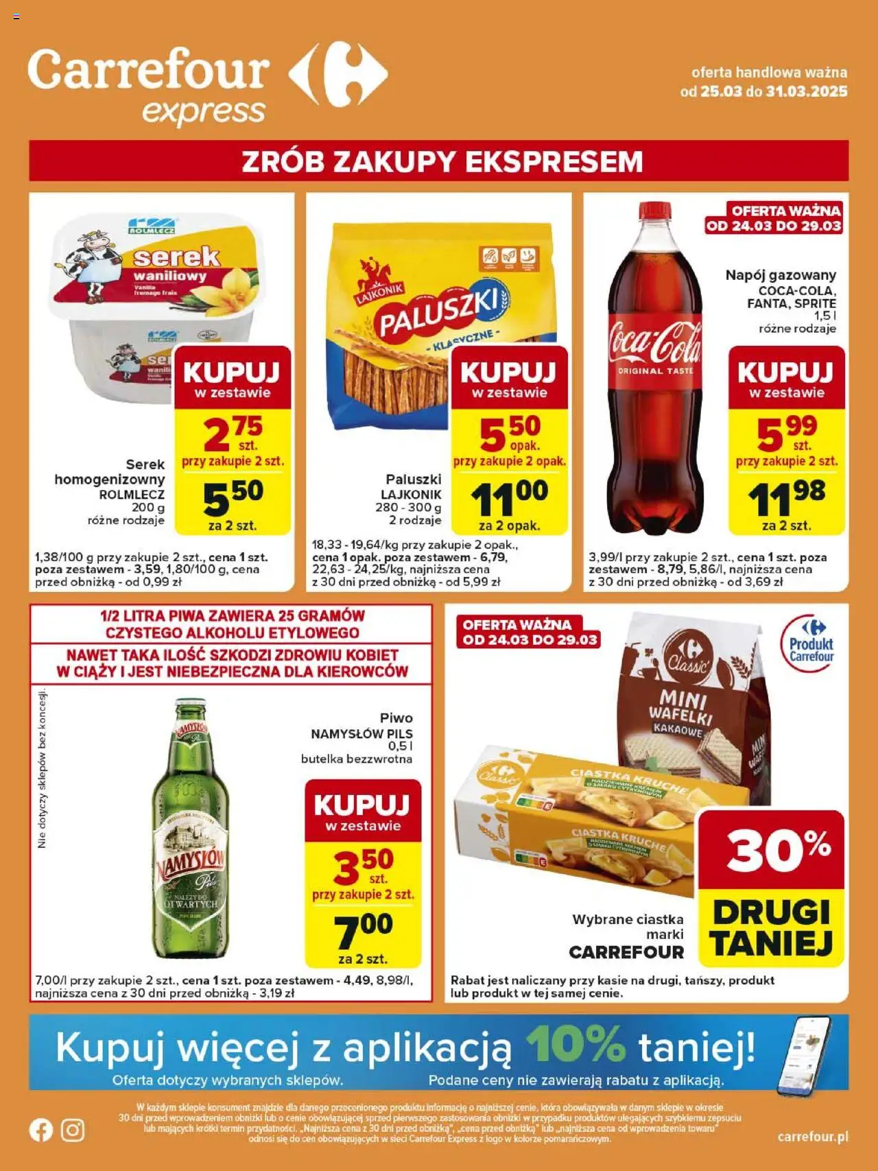 Carrefour Express  Gazetka ważna od 25.03.2025 do 31.03.2025 strona 1