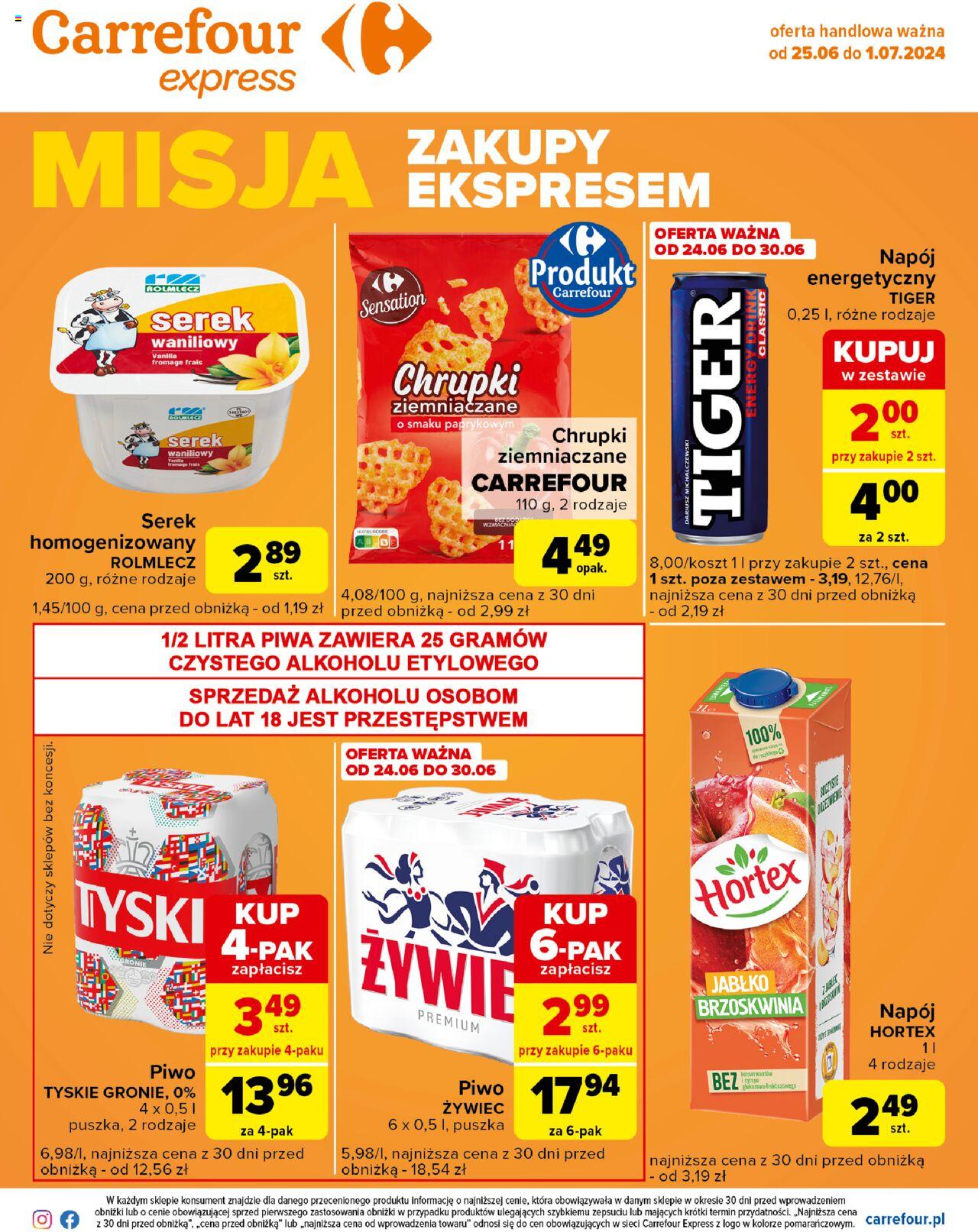 Carrefour Express Gazetka ważna od 25.06.2024 do 01.07.2024 strona 2