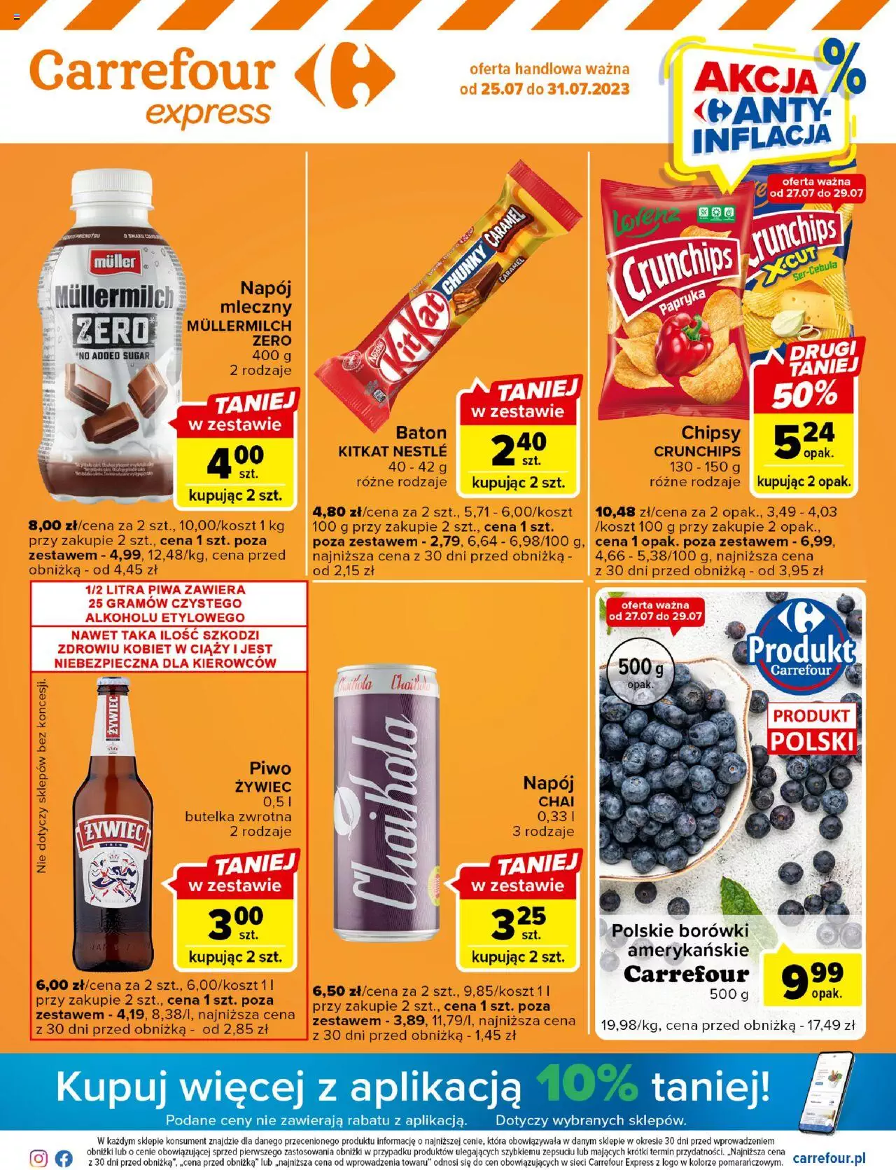 Carrefour Express Gazetka ważna od 25.07.2023 do 31.07.2023 strona 1