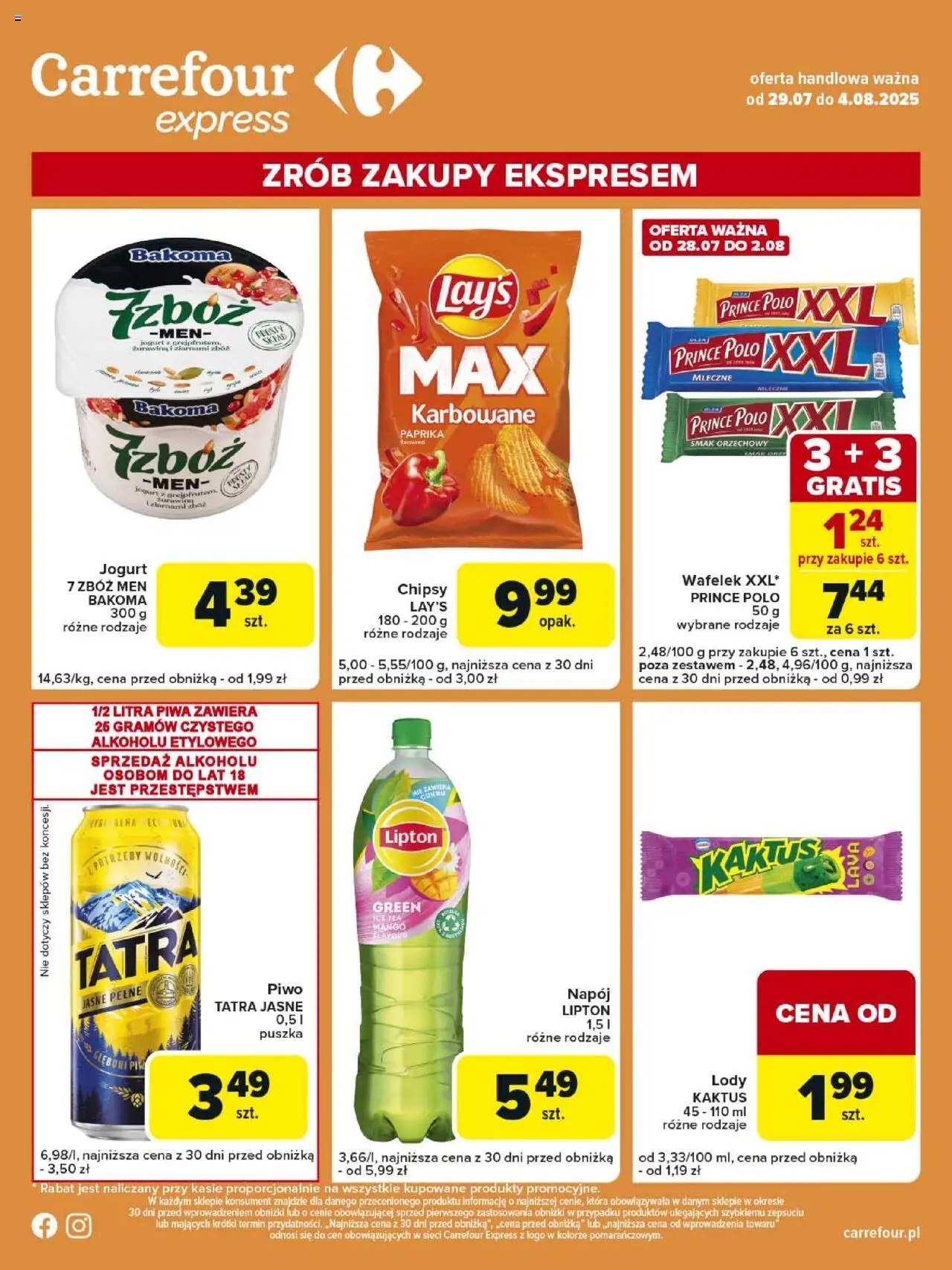 Carrefour Express Gazetka ważna od 29.07.2025 do 04.08.2025 strona 2