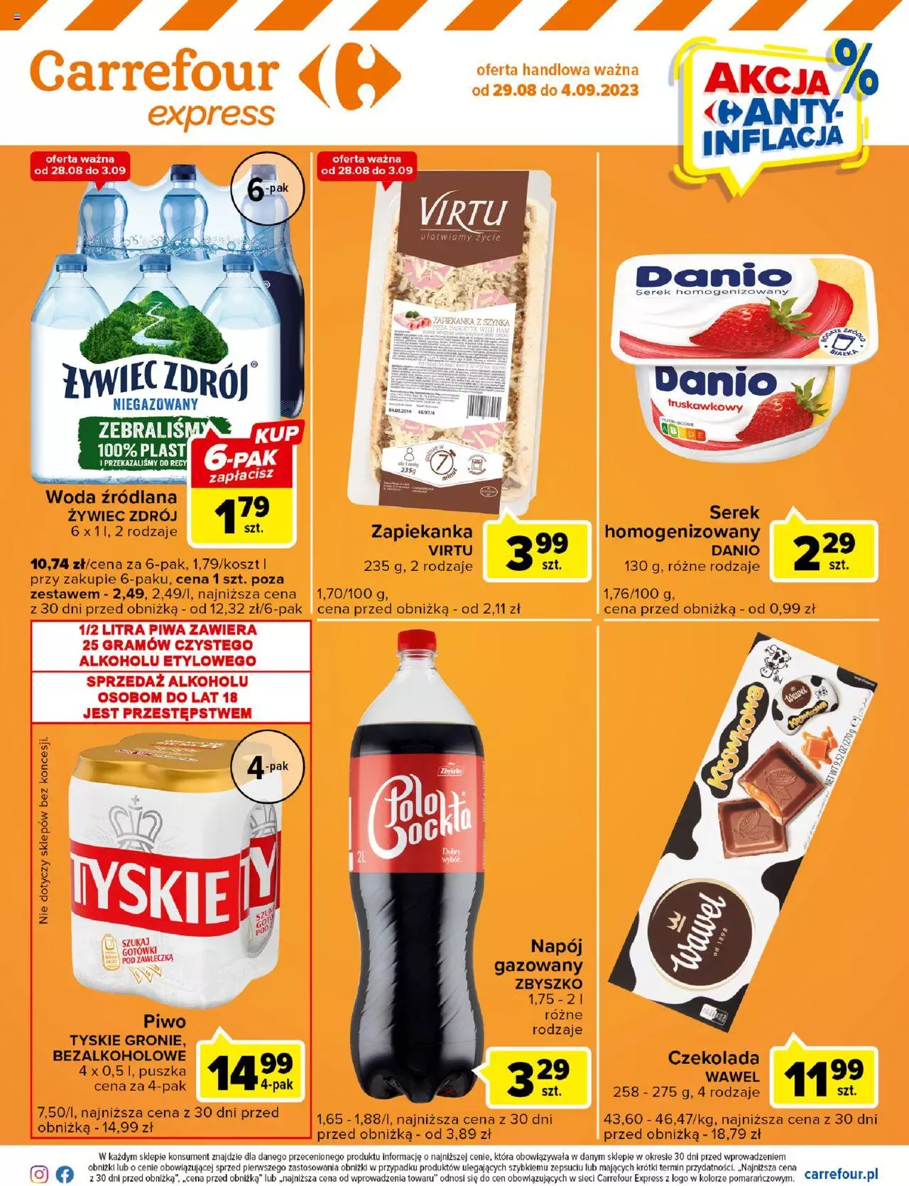 Carrefour Express  Gazetka ważna od  29.08.2023 do 04.09.2023 strona 2
