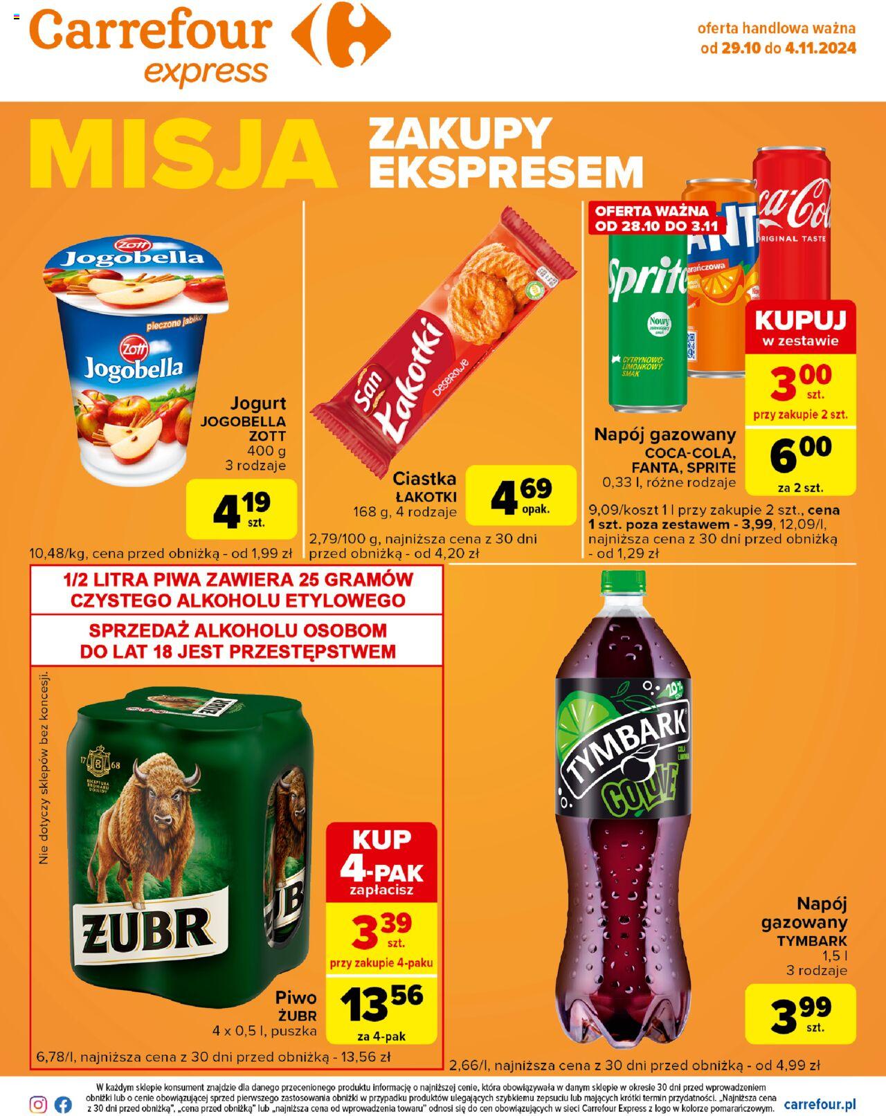 Carrefour Express Gazetka ważna od 29.10.2024 do 04.11.2024 strona 2