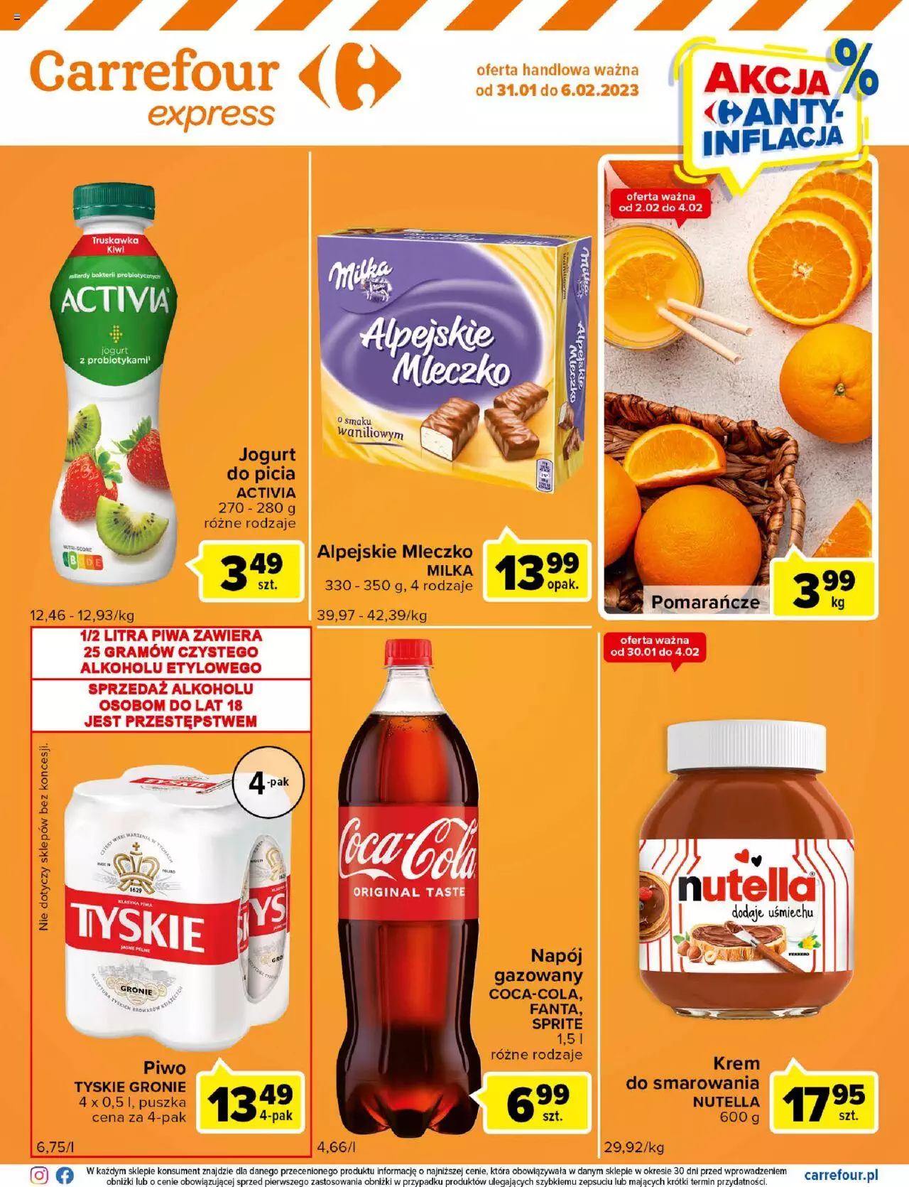Carrefour Express  Gazetka ważna od 31.01.2023 do  06.02.2023 strona 2