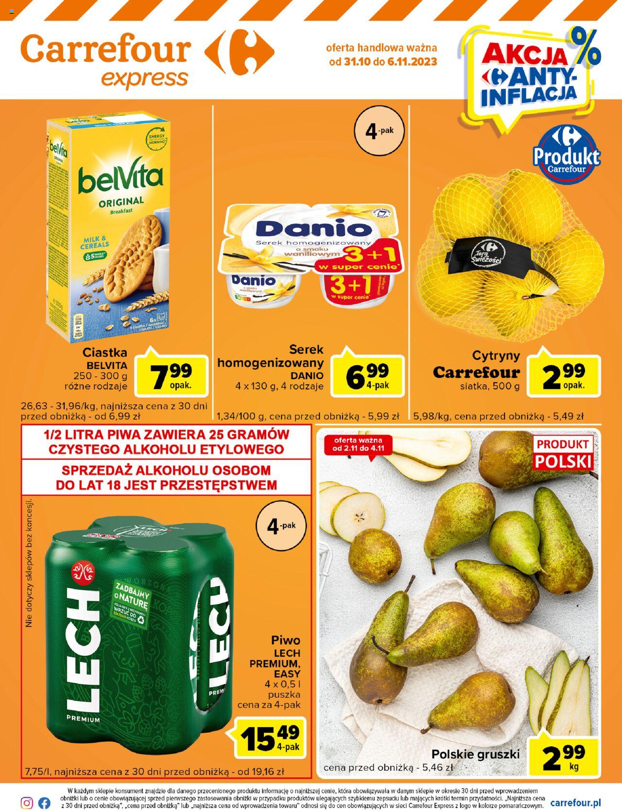 Carrefour Express Gazetka ważna od 31.10.2023 do 06.11.2023 strona 2