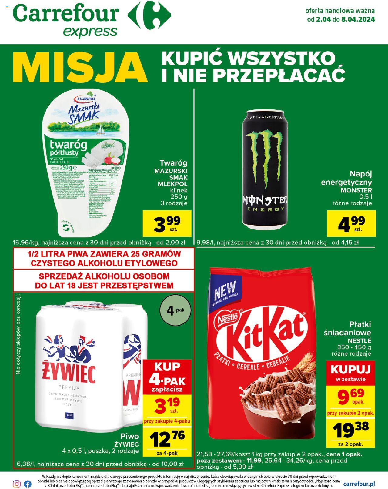 Carrefour Express II Gazetka ważna od 02.04.2024 do 08.04.2024 strona 2