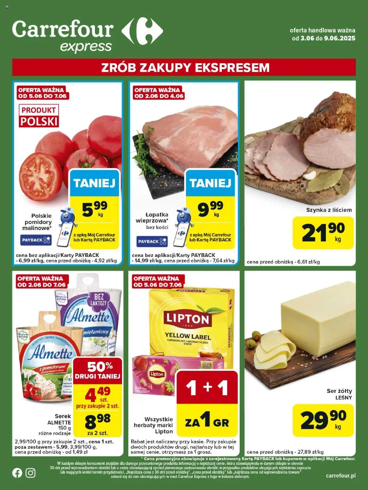 Carrefour Express II Gazetka ważna od 03.06.2025 do 09.06.2025 strona 1