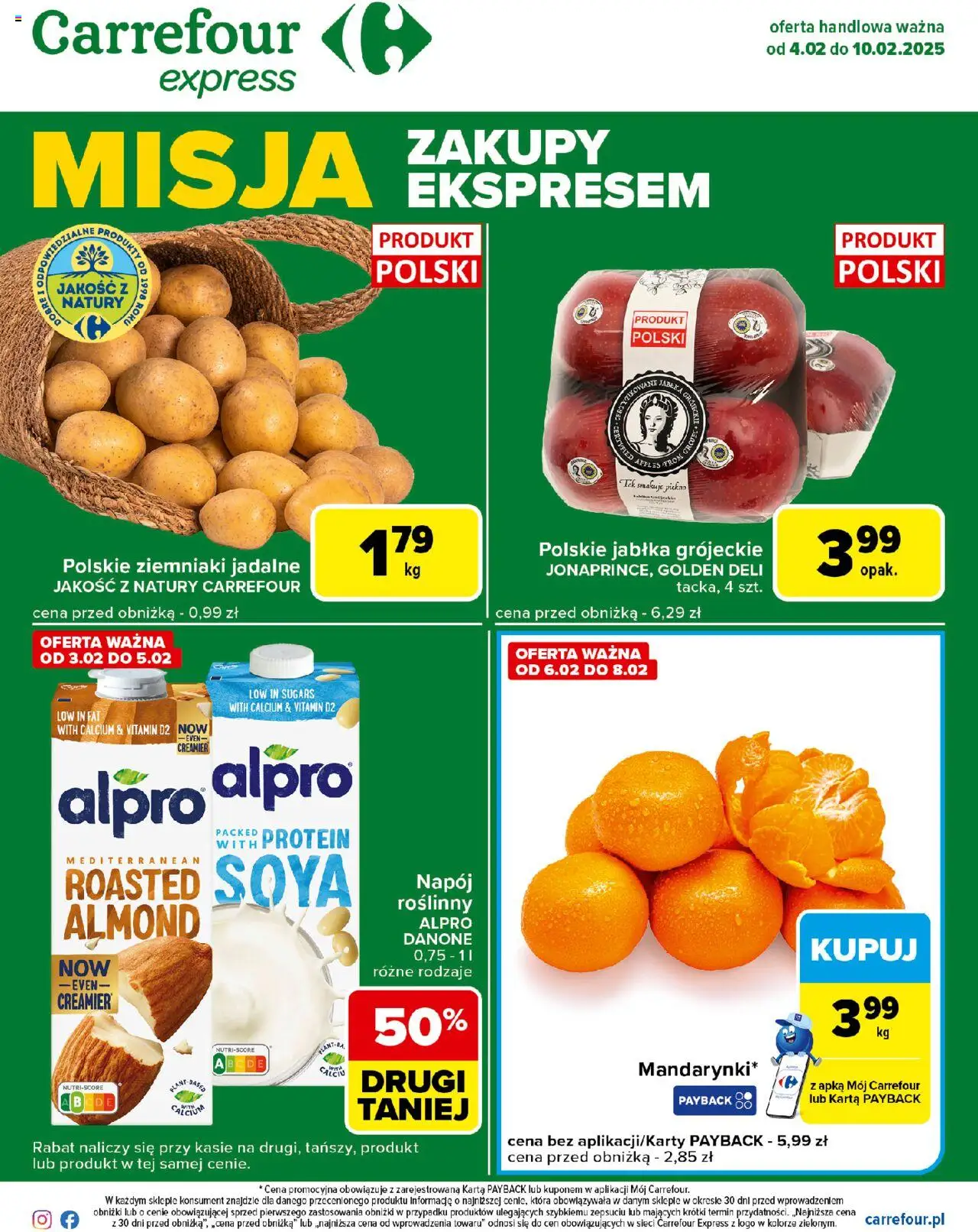 Carrefour Express II Gazetka ważna od 04.02.2025 do 10.02.2025 strona 1