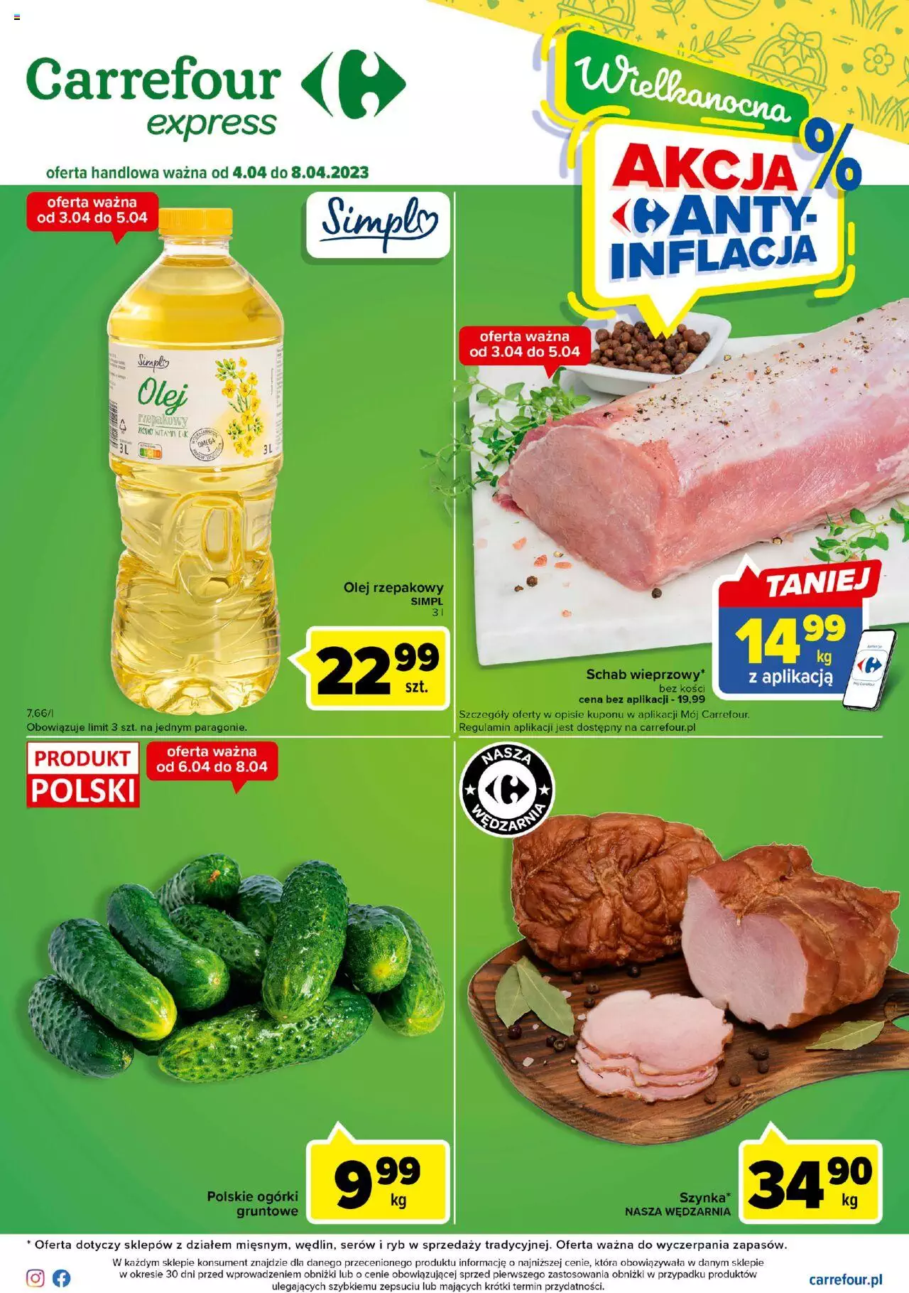 Carrefour Express II Gazetka ważna od 04.04.2023 do 08.04.2023 strona 1