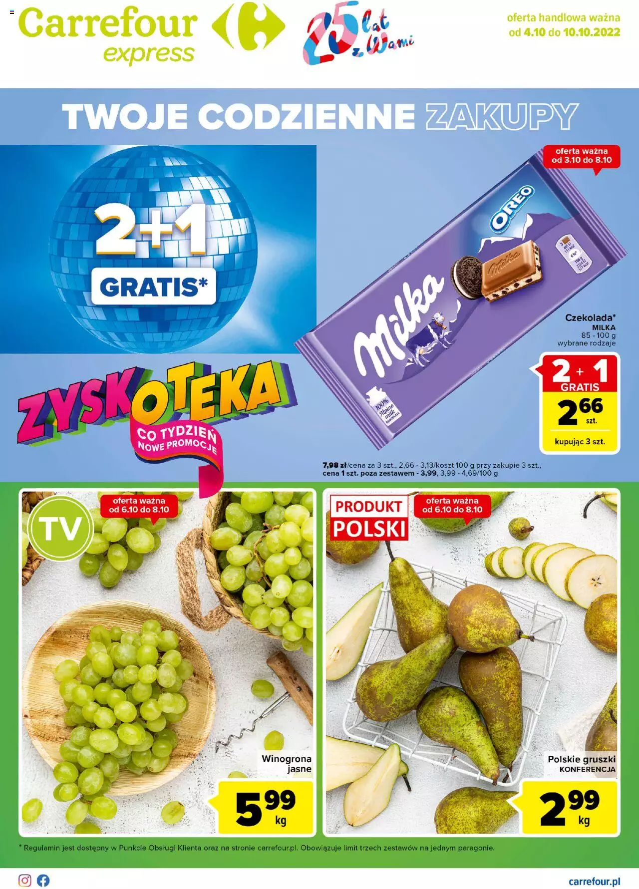 Carrefour Express II gazetka ważna od 04.10.2022 do 10.10.2022 strona 1