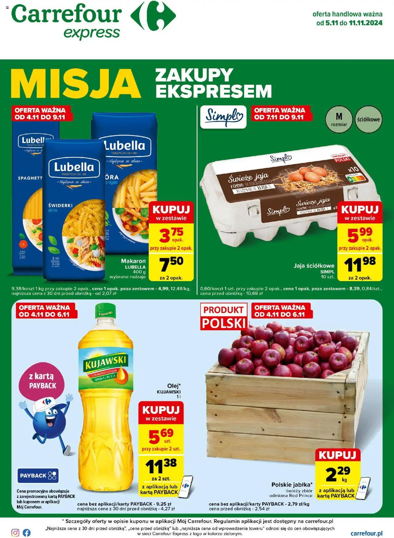 Carrefour Express II Gazetka ważna od 05.11.2024 do 11.11.2024 strona 1