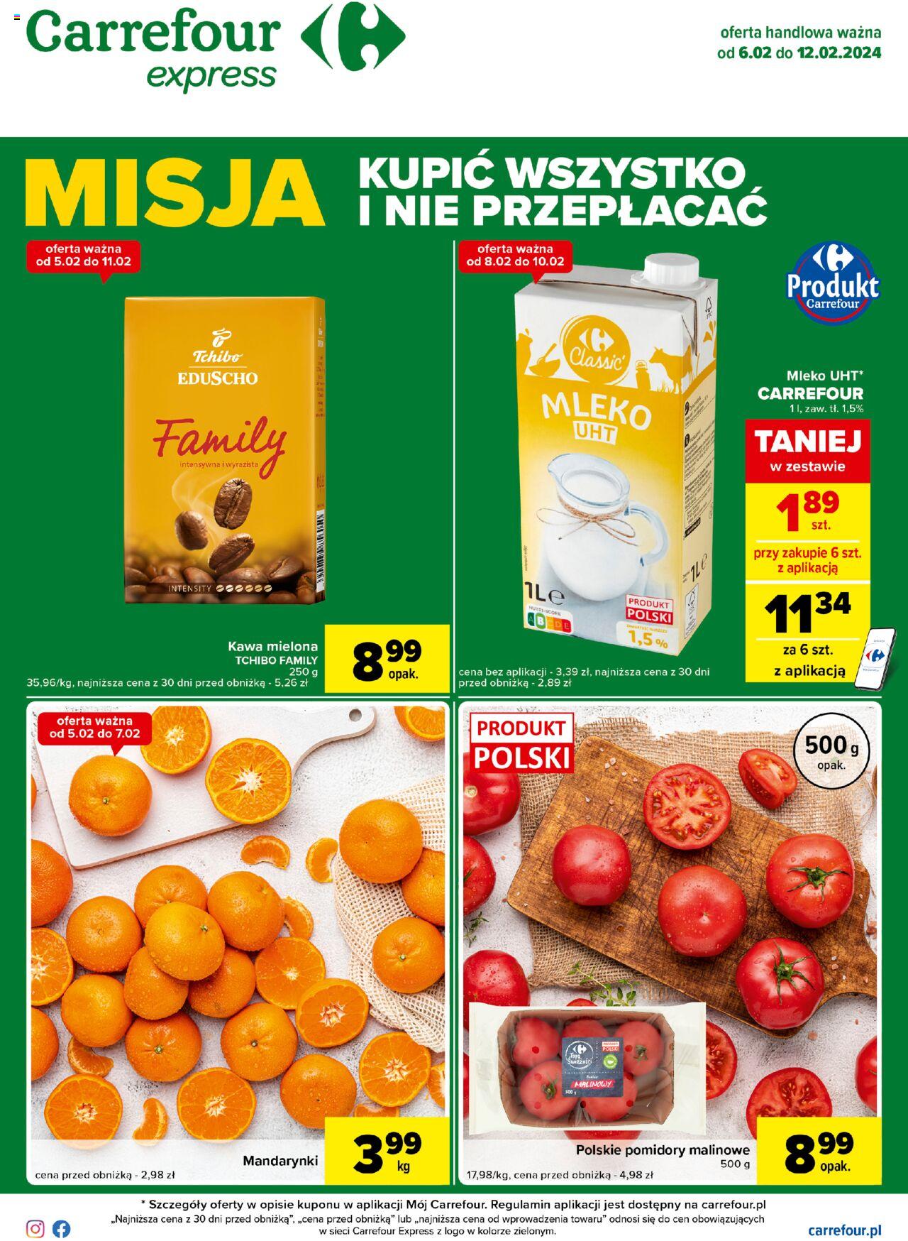 Carrefour Express II Gazetka ważna od 06.02.2024 do 12.02.2024 strona 1