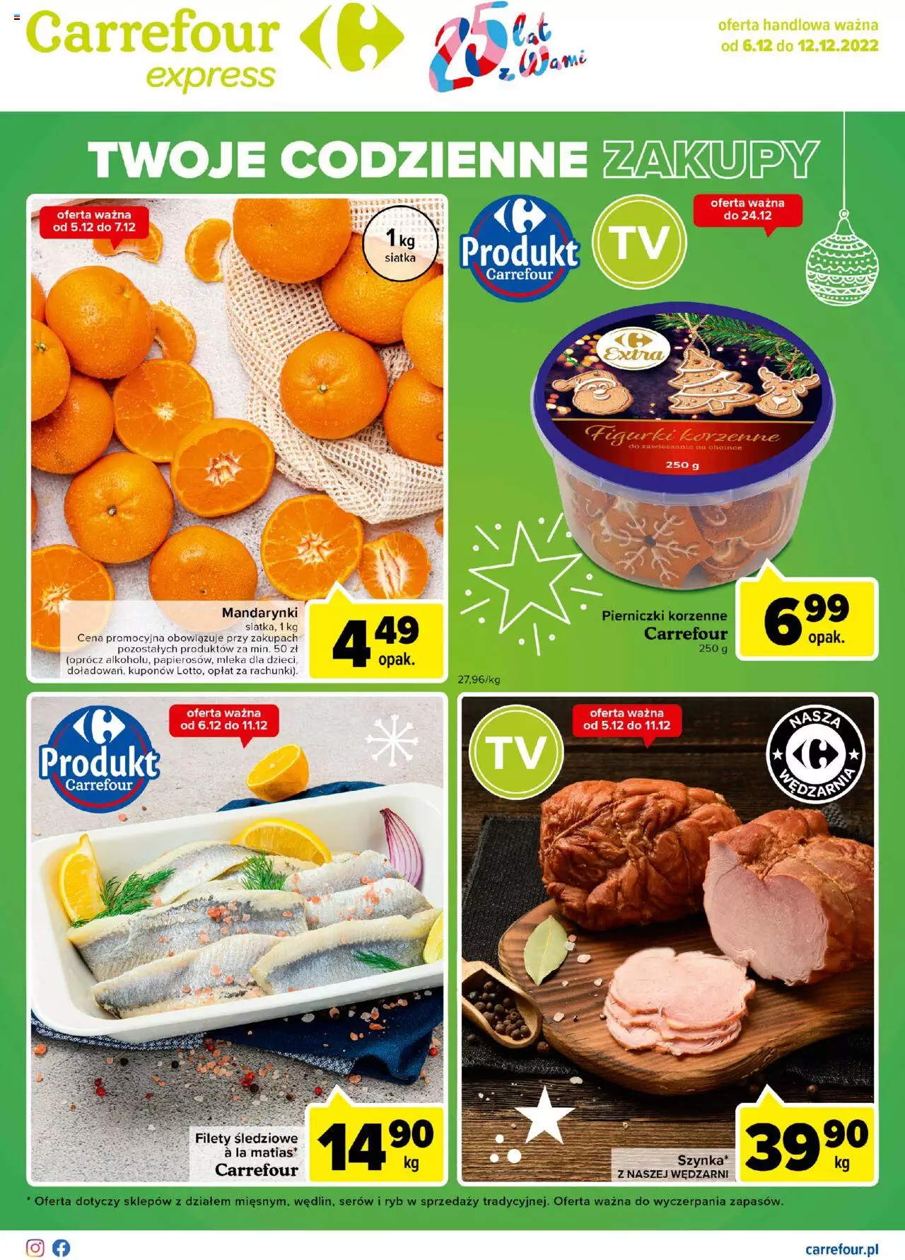 Carrefour Express II Gazetka ważna od 06.12.2022 do 12.12.2022 strona 1