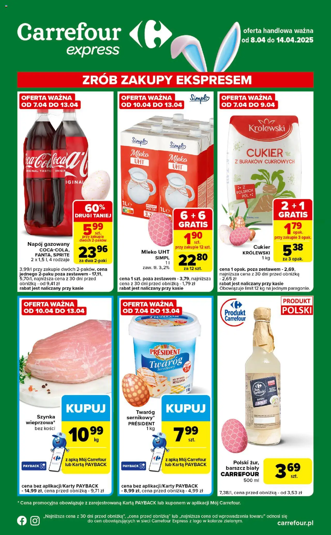 Carrefour Express II Gazetka ważna od 08.04.2025 do  14.04.2025 strona 1
