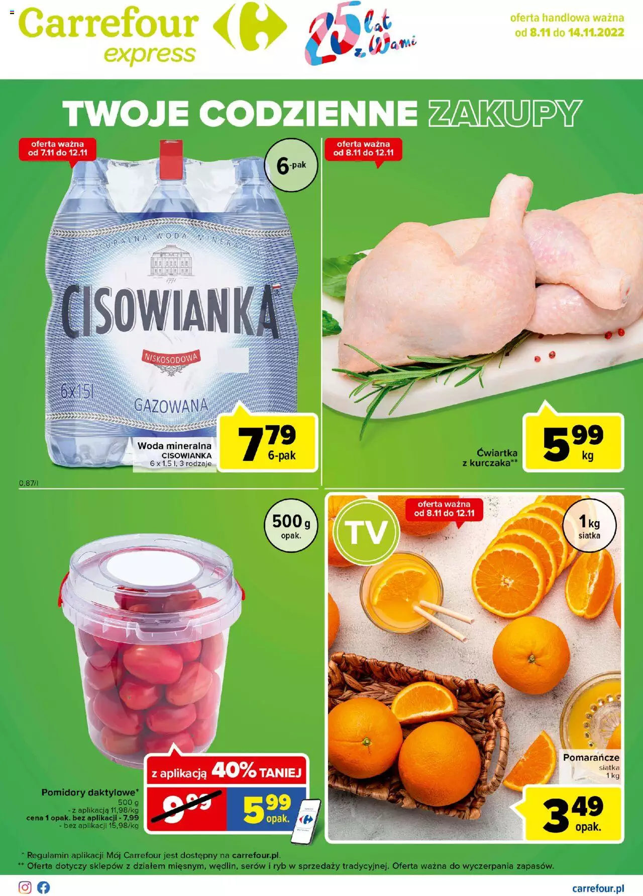 Carrefour Express II gazetka ważna od 08.11.2022 do 14.11.2022 strona 1