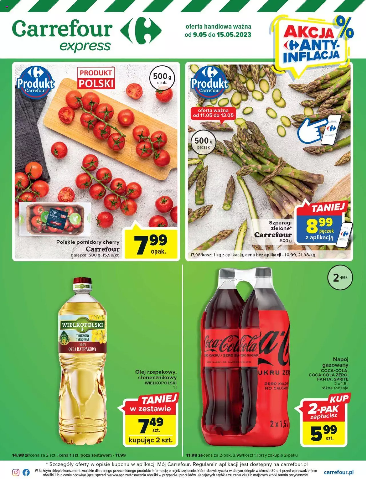 Carrefour Express II Gazetka ważna od 09.05.2023 do 15.05.2023 strona 1