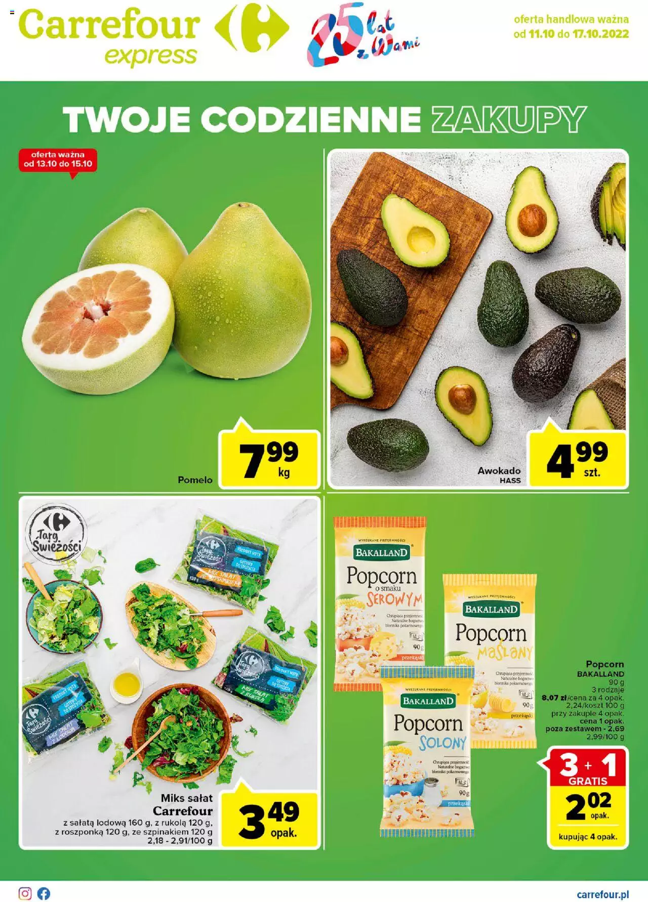 Carrefour Express II gazetka ważna od 11.10.2022 do 17.10.2022 strona 1