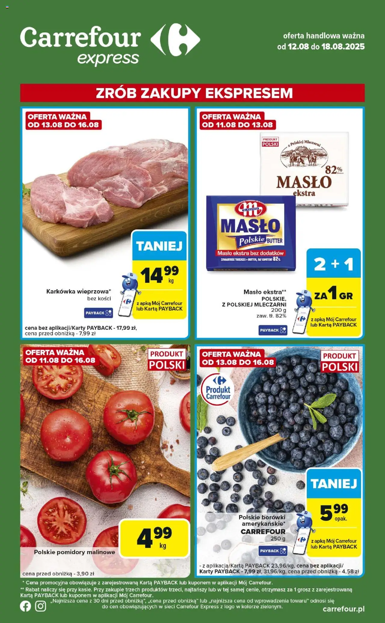 Carrefour Express II Gazetka ważna  od 12.08.2025 do 18.08.2025 strona 1