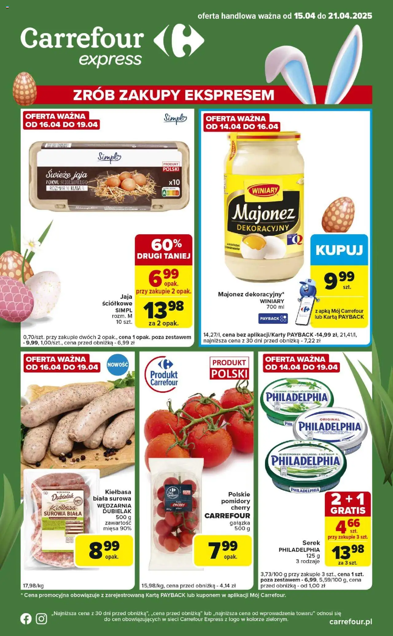 Carrefour Express II Gazetka ważna od 15.04.2025 do 21.04.2025 strona 1